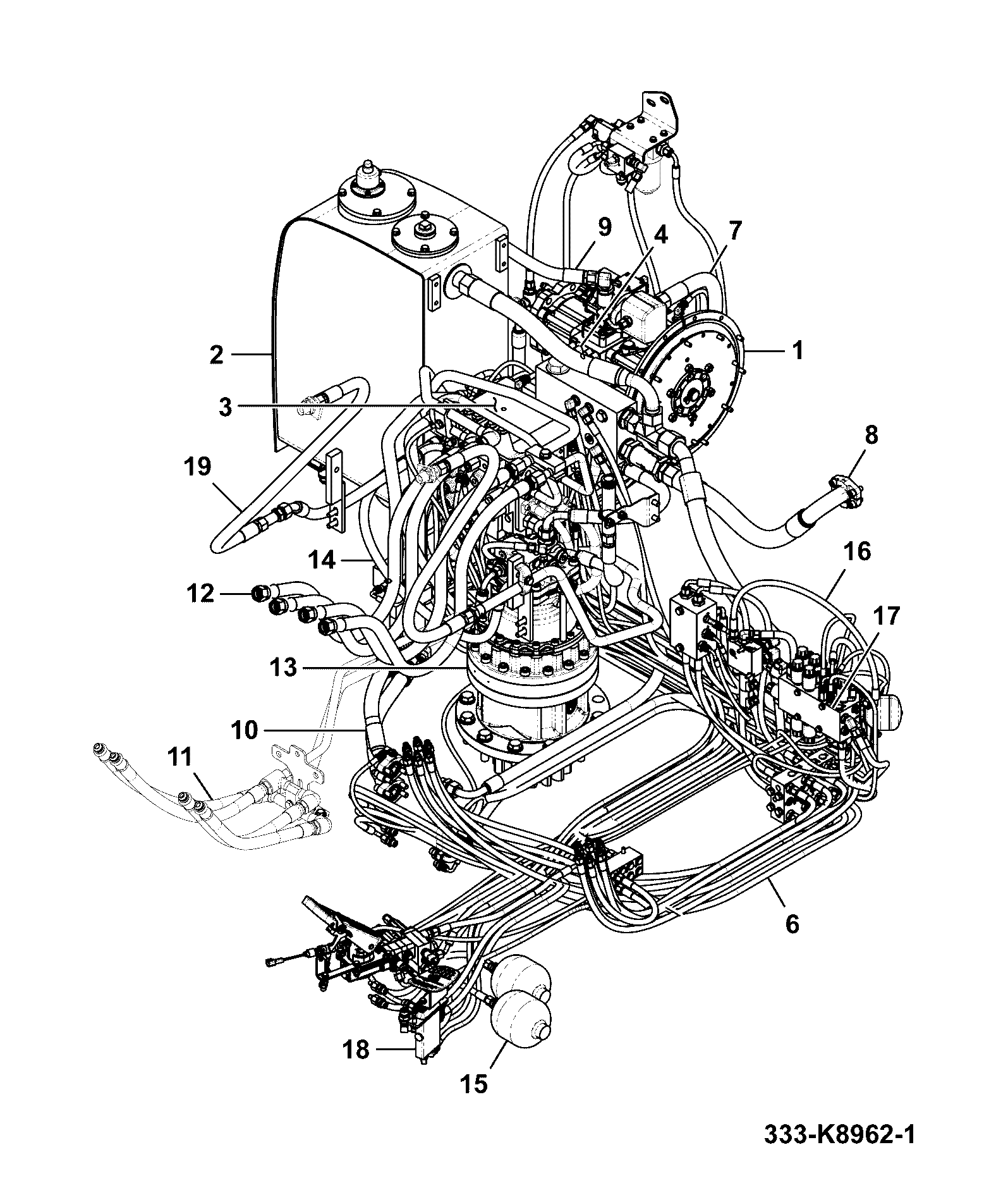 Контур 335/A7493 JCB