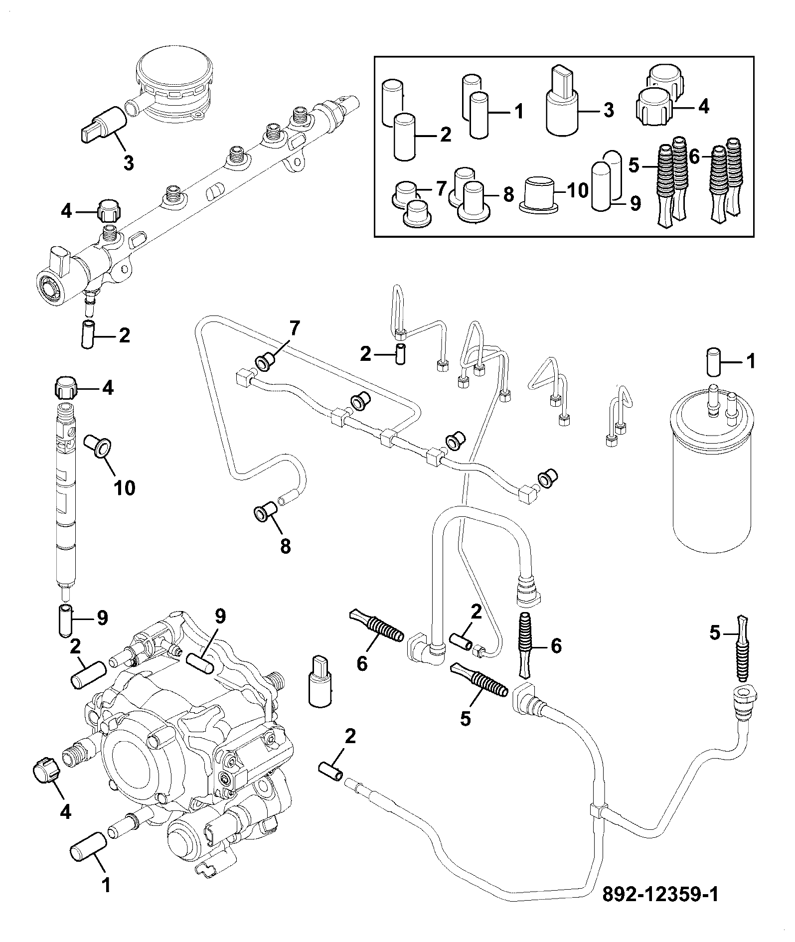 колпачок 320/07342 JCB