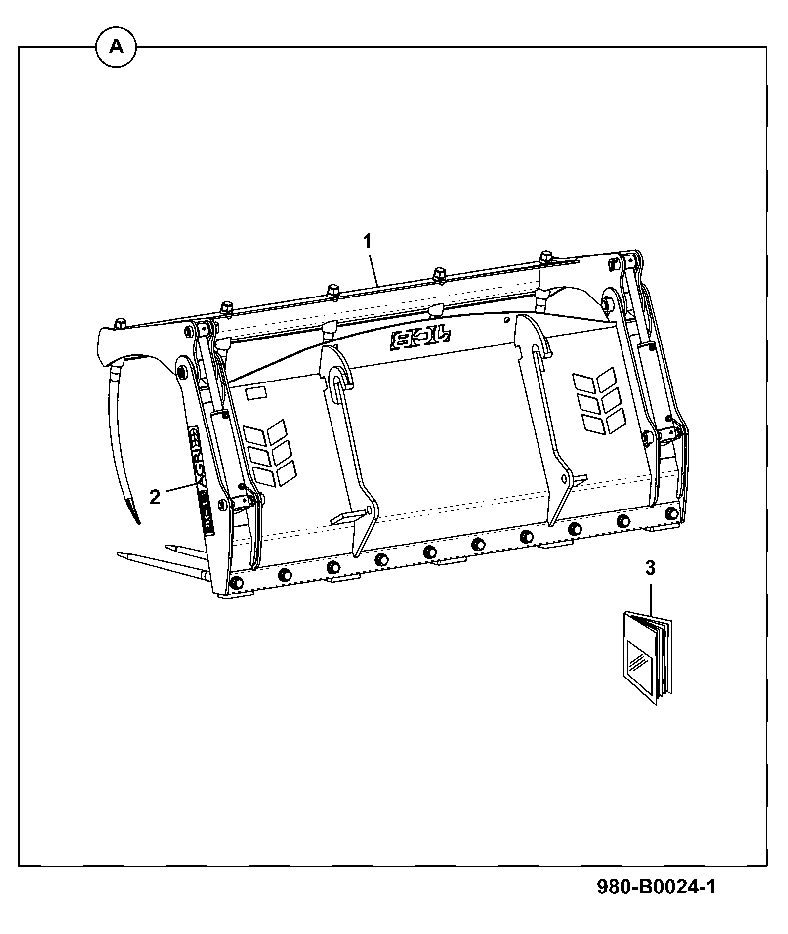 Сборка 980/B0024 JCB