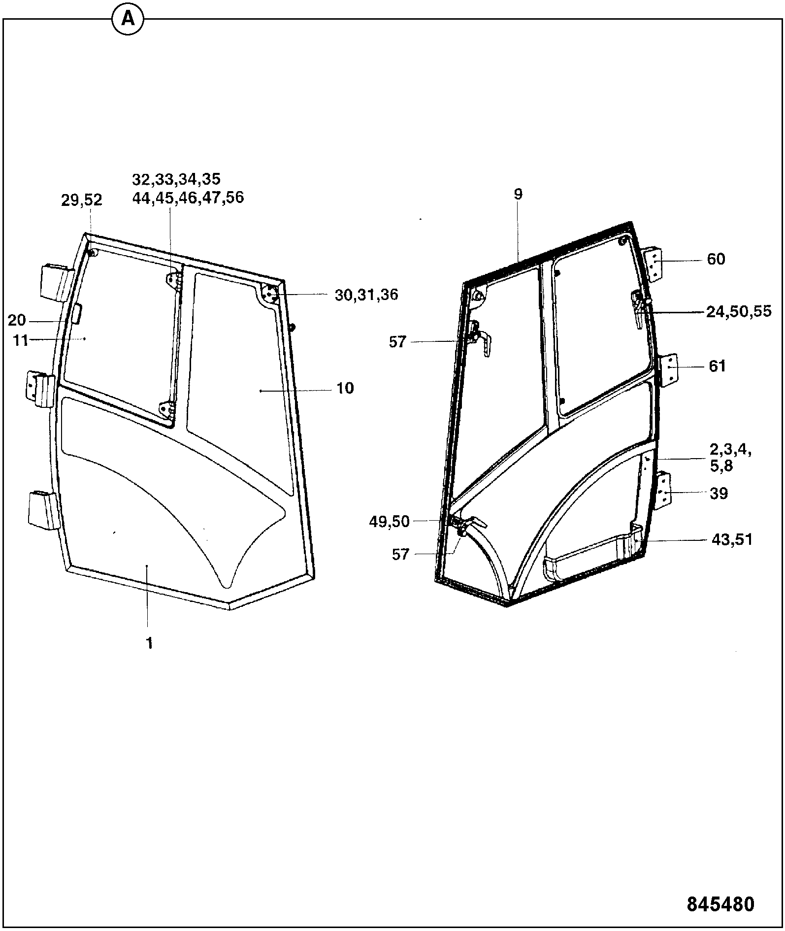 Винт 7242/96276 JCB