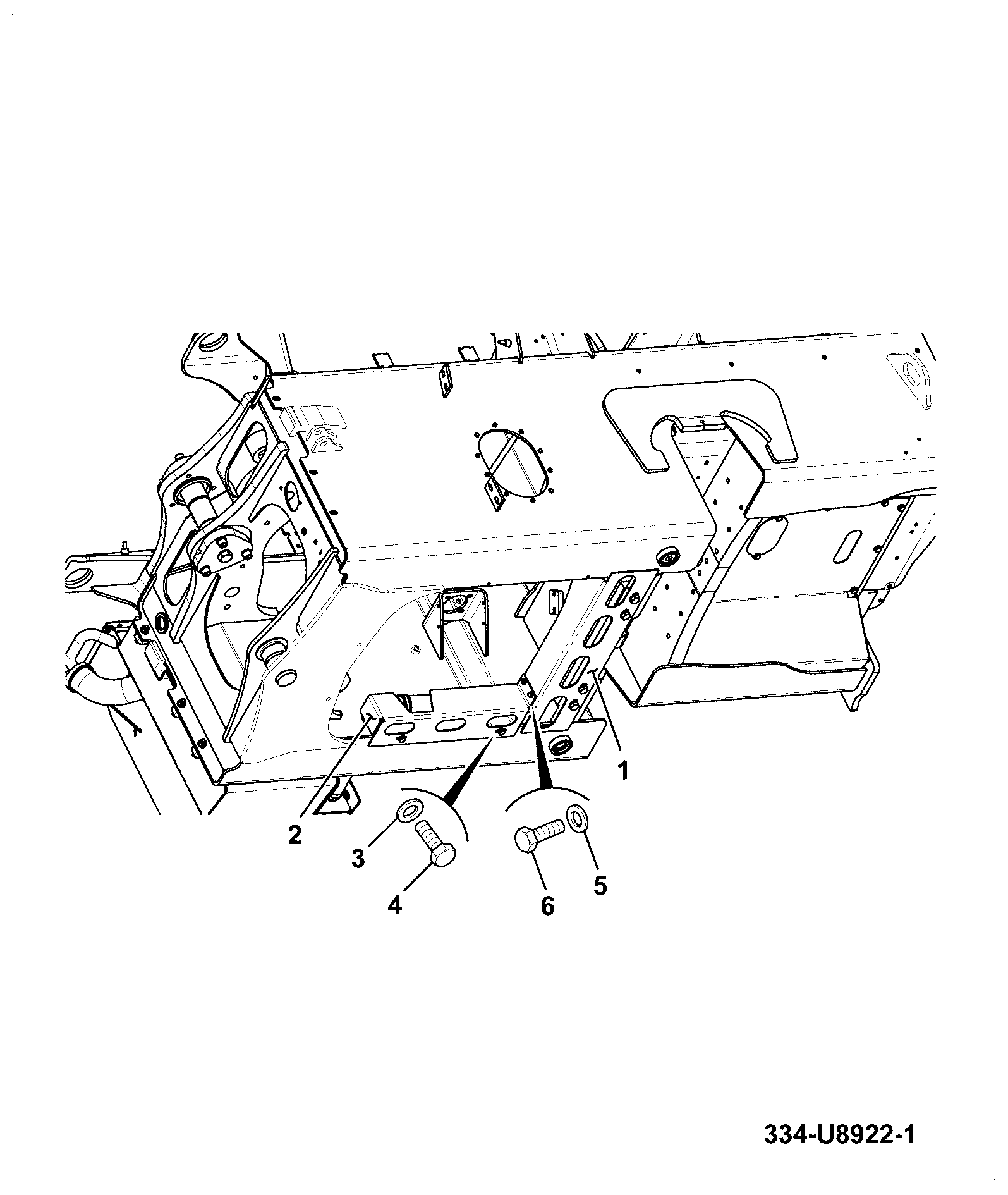Ограждение 334/U8921 JCB
