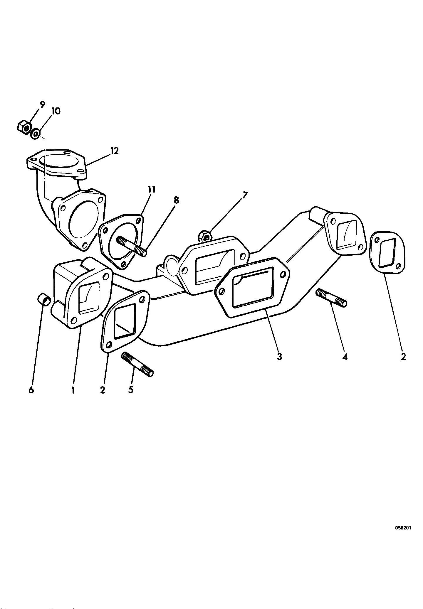 Прокладка 02/100901 JCB