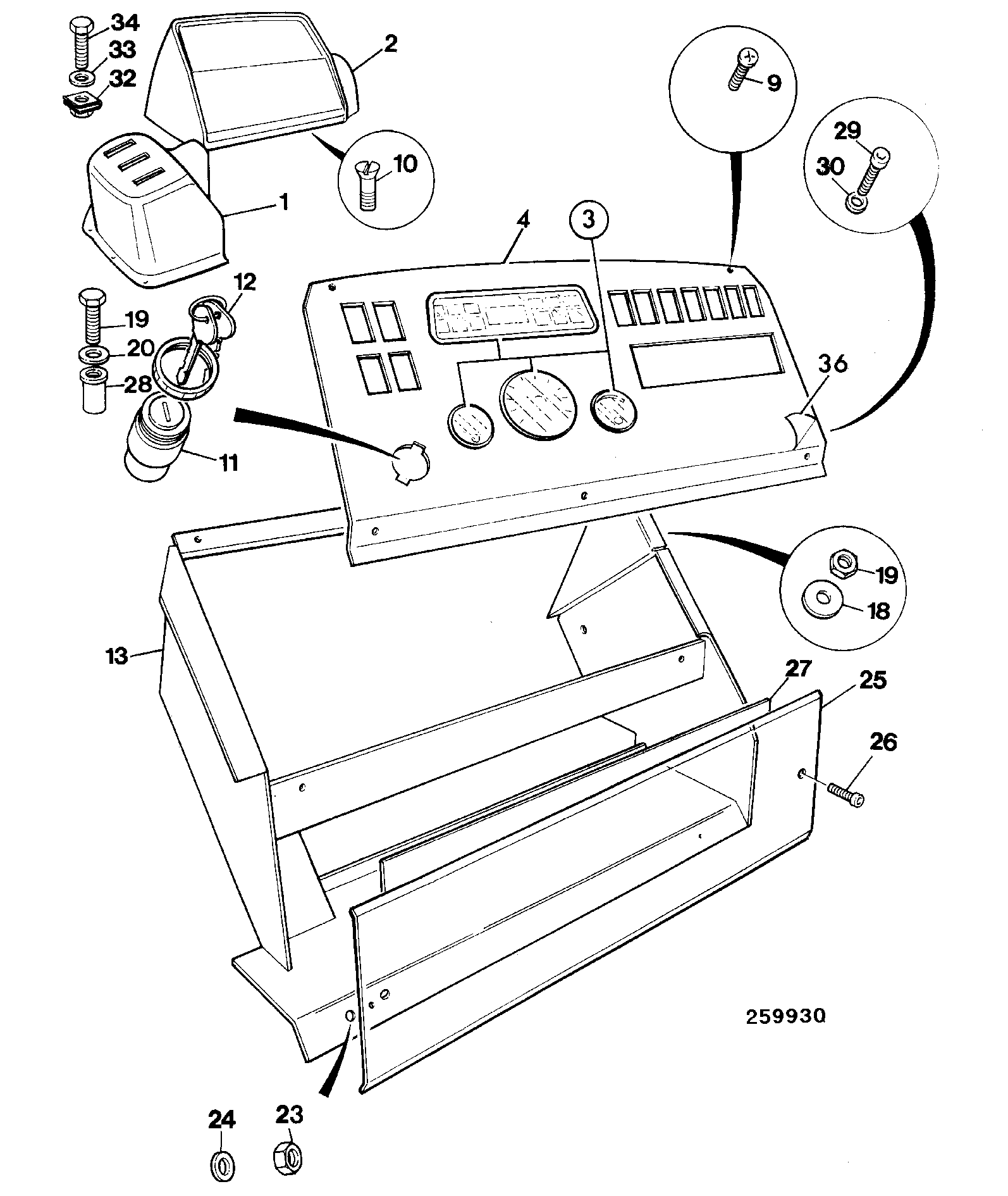 Наклейка 817/04443 JCB