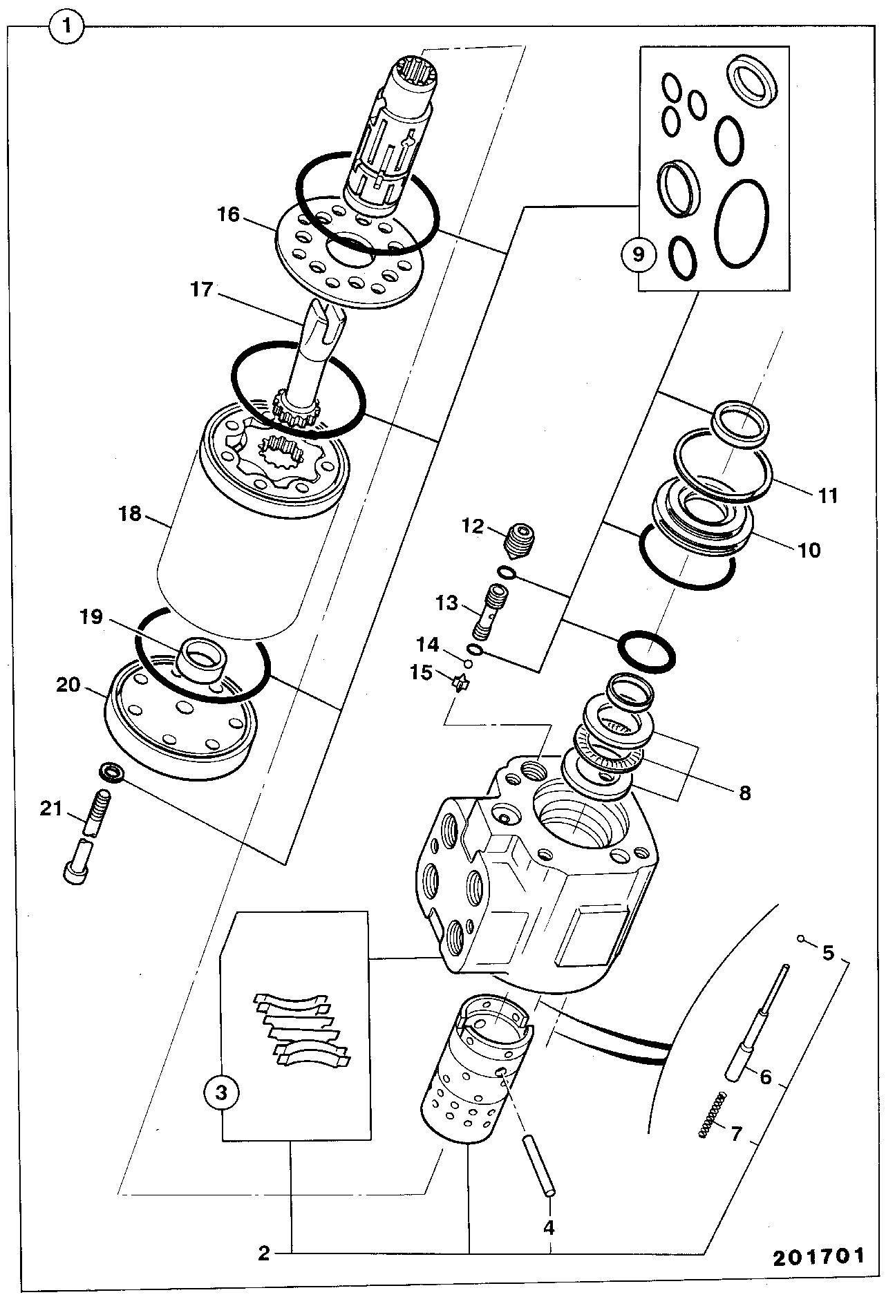 Распорка 35/902103 JCB