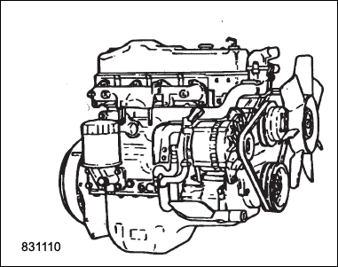 Двигатель 229/00010 JCB