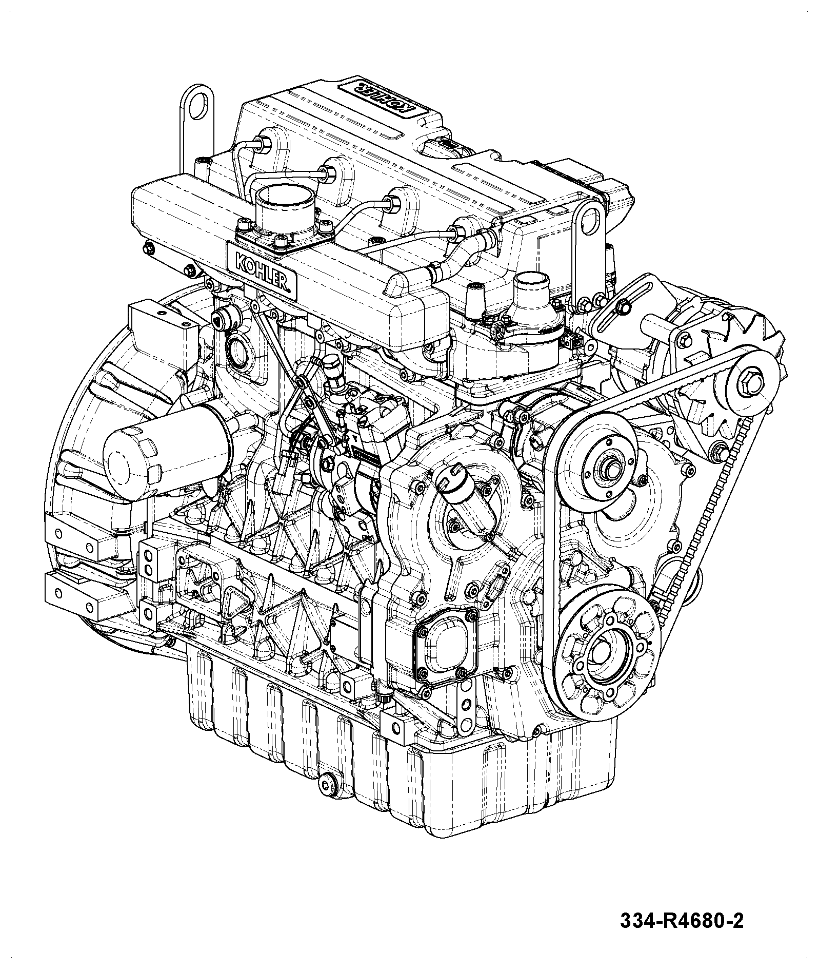 Тяга 8030700360 JCB