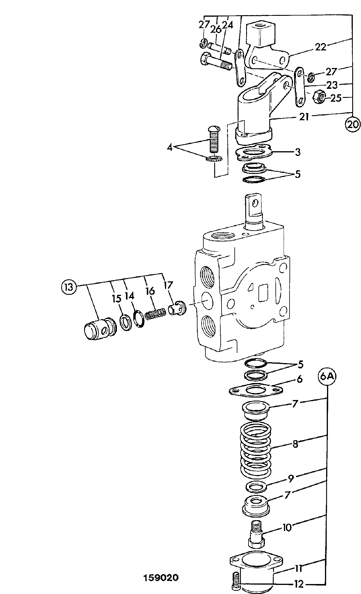 Ручка 25/957201 JCB