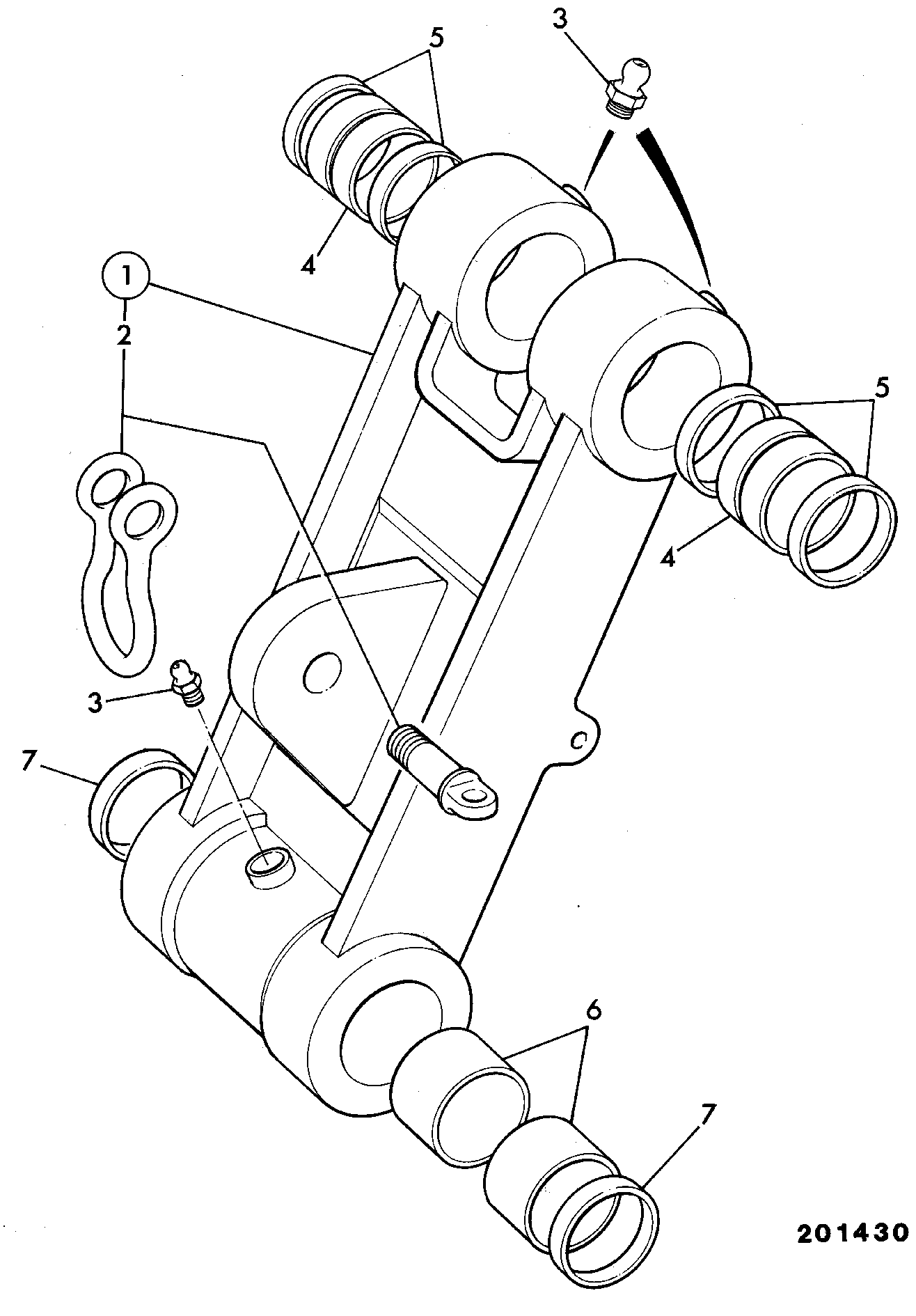 Тяга JNV0379 JCB