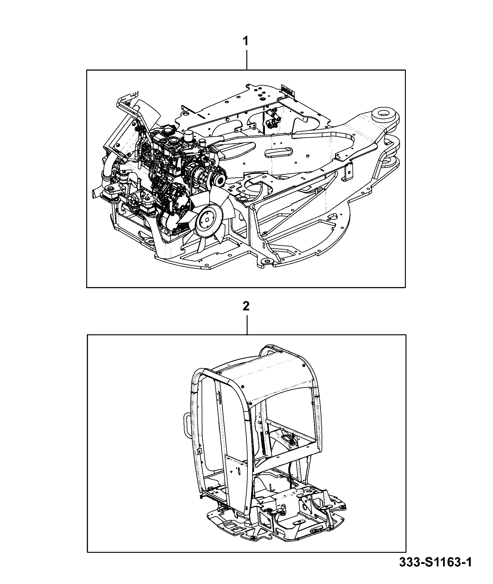 Сборка 333/T2831 JCB