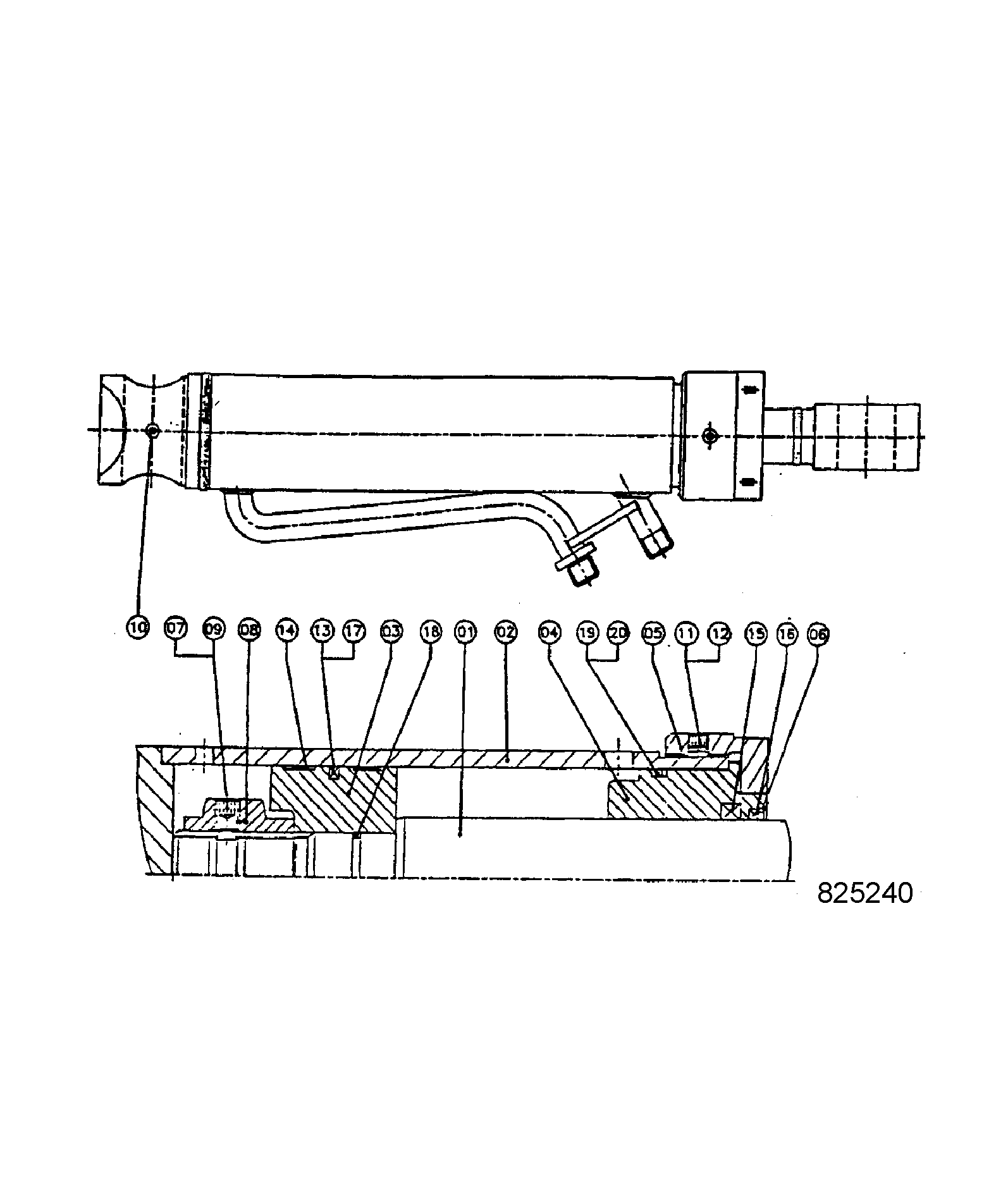 Стеклоочиститель 550/30225 JCB