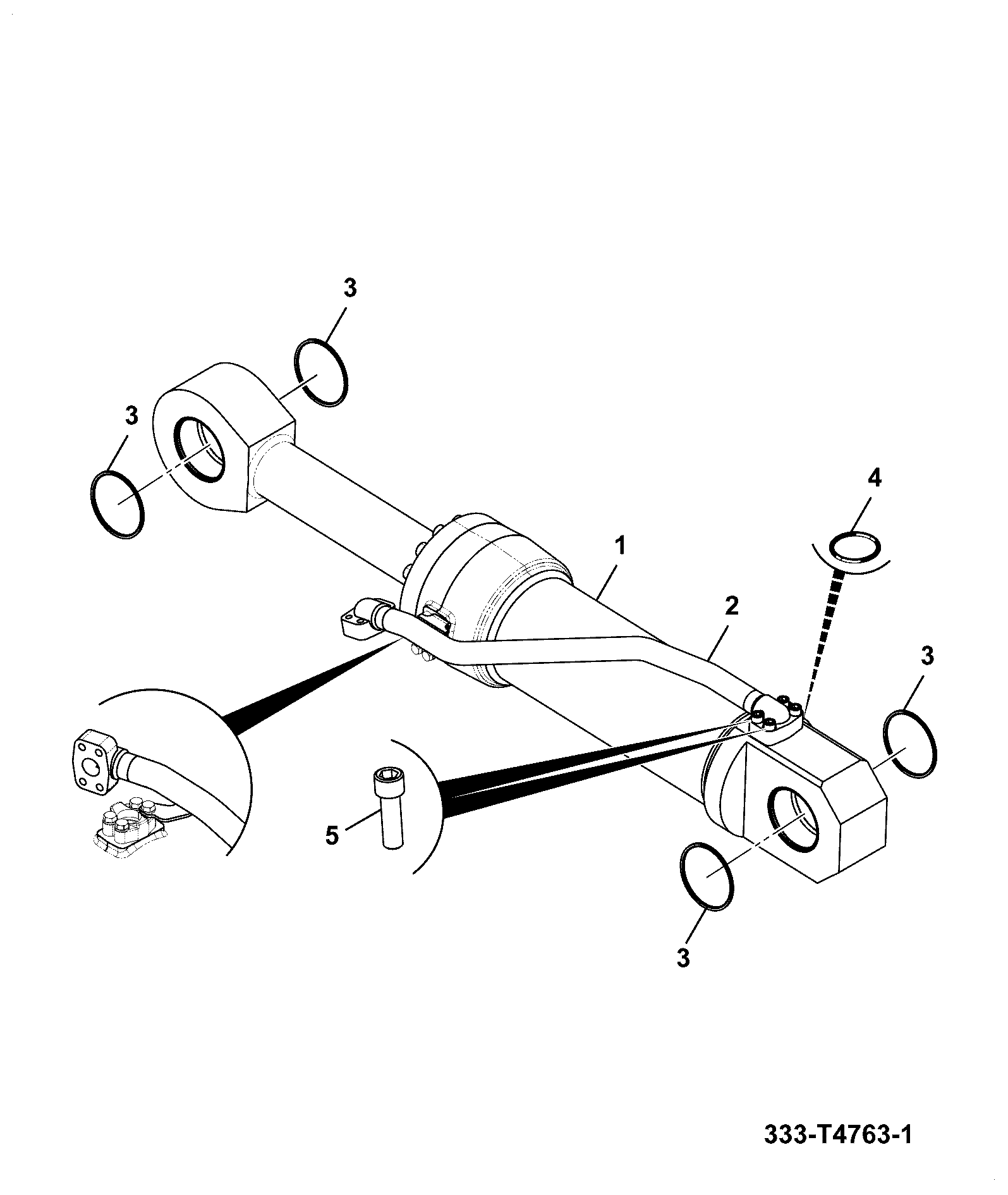 Уплотнение 332/P2955 JCB