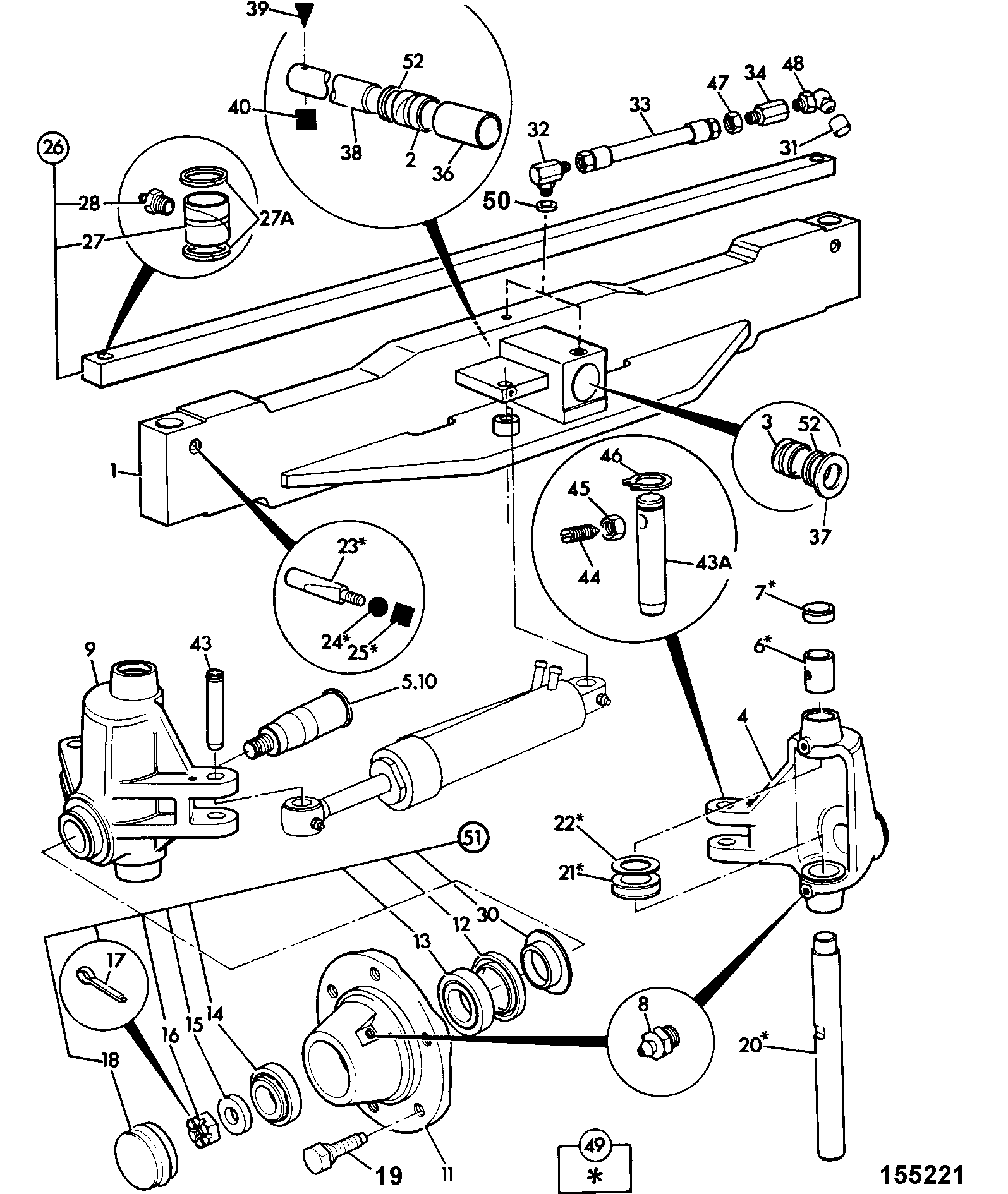 распорка 123/03019 JCB
