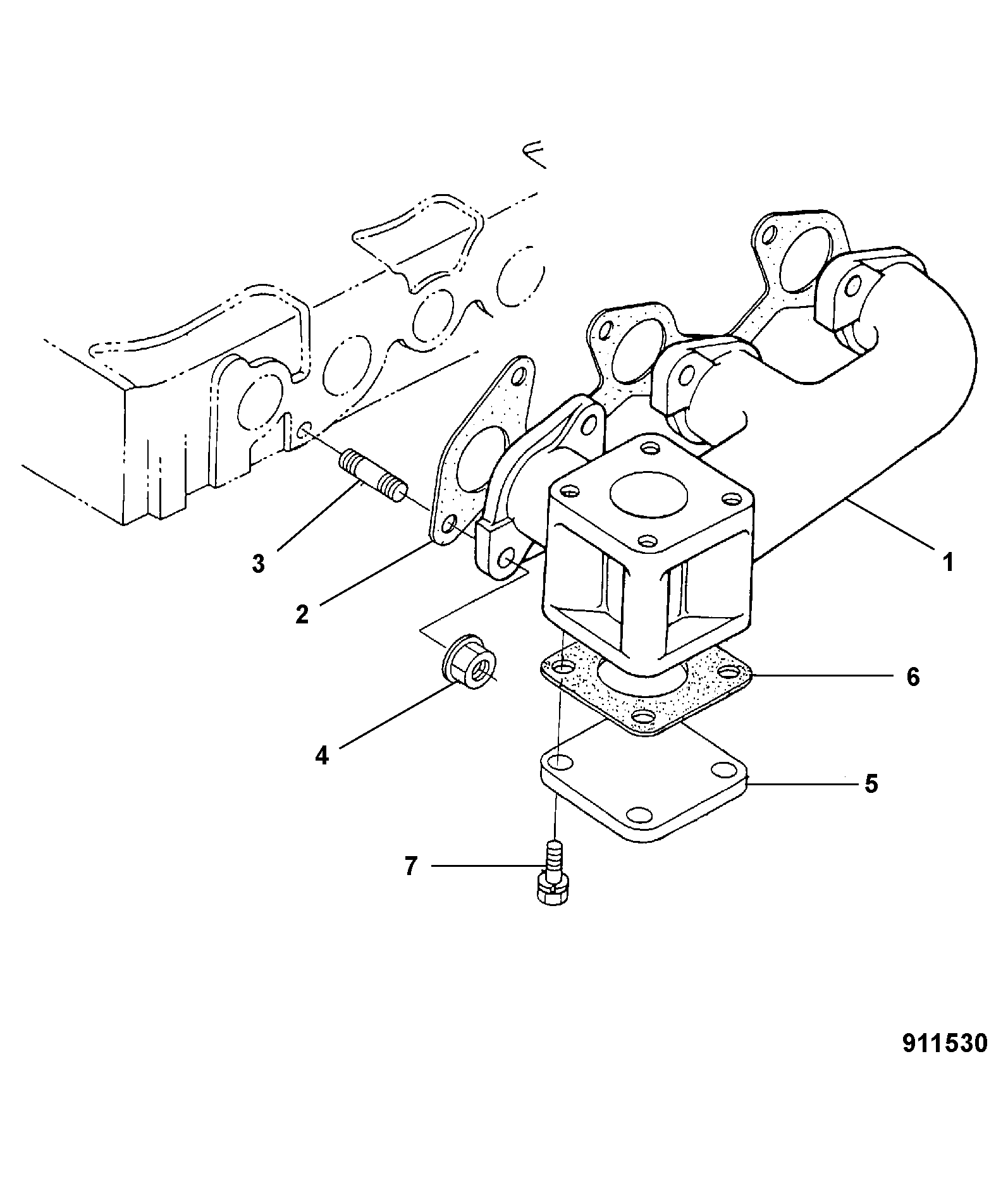 Прокладка 02/601322 JCB