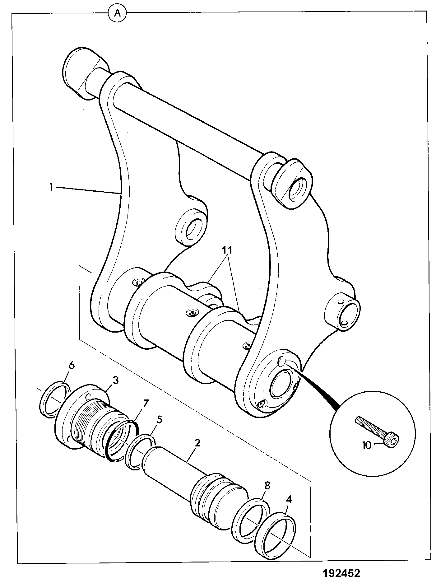 рама 331/21905 JCB