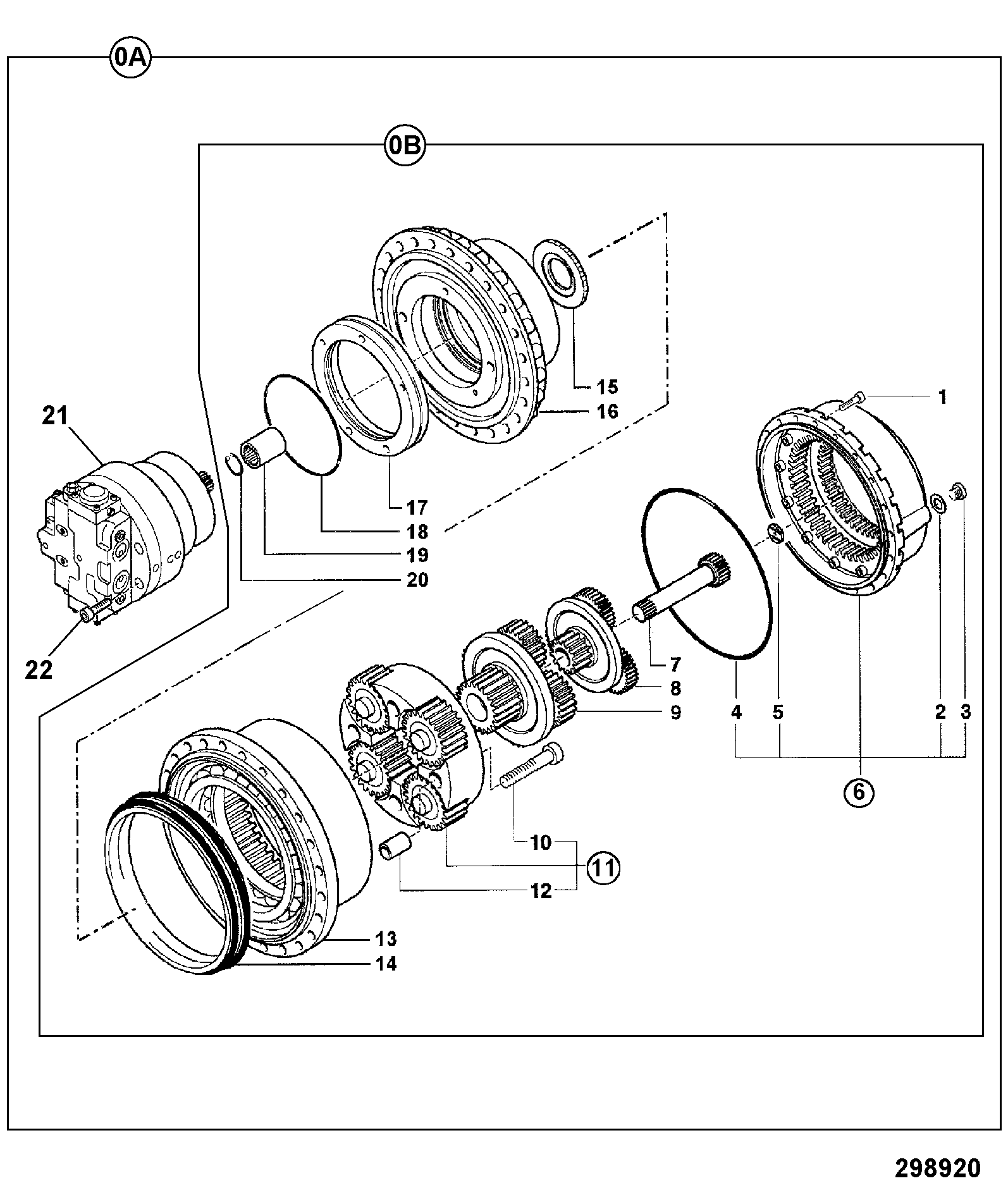 Распорка 05/903853 JCB