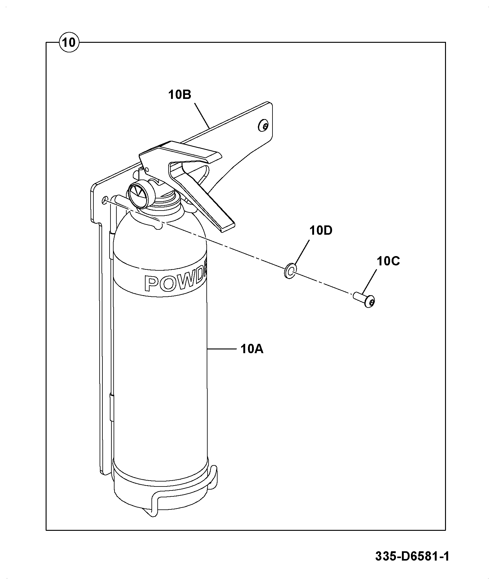 Хомут 696/01592 JCB