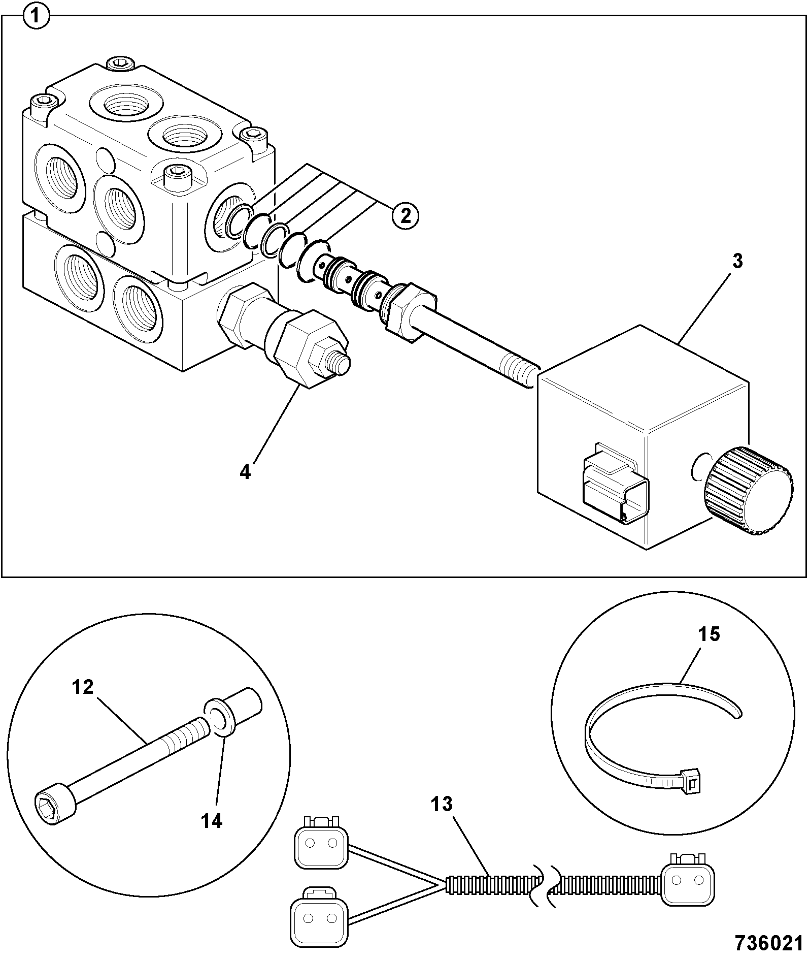Катушка 25/223281 JCB