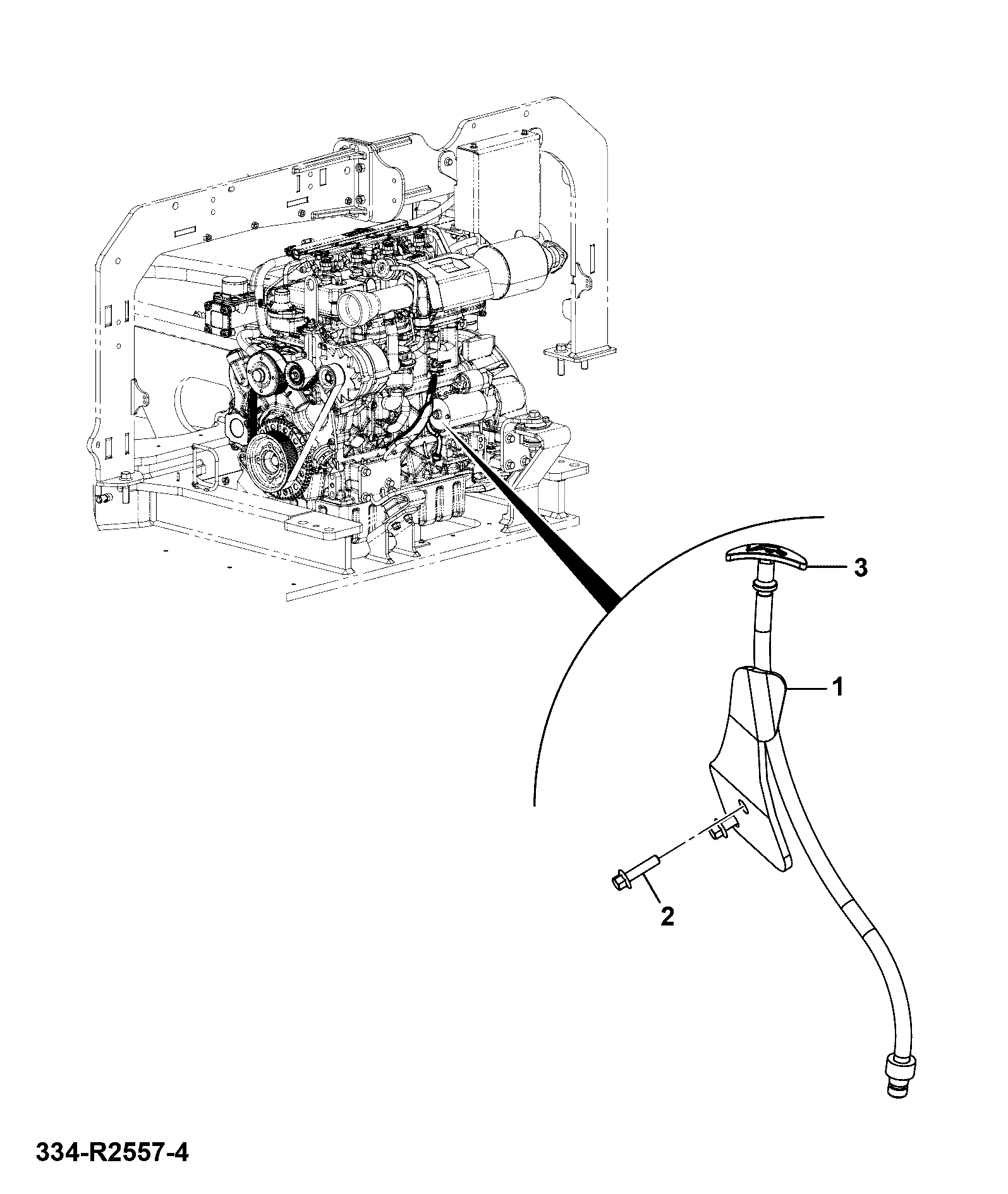 Щуп 335/C5368 JCB