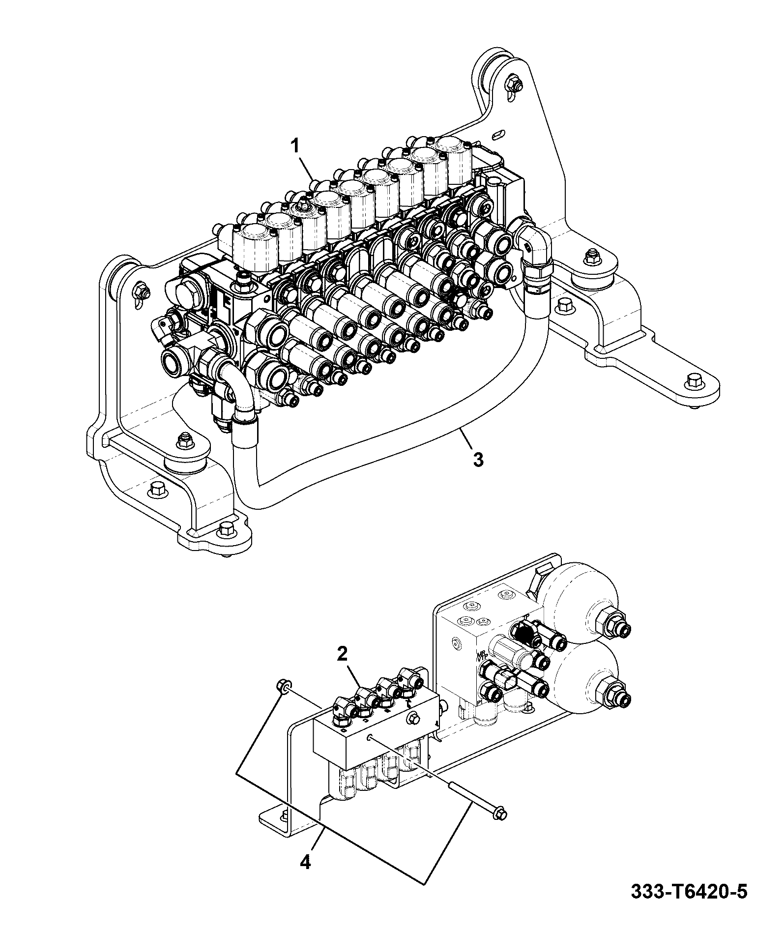 клапан 333/U5366 JCB