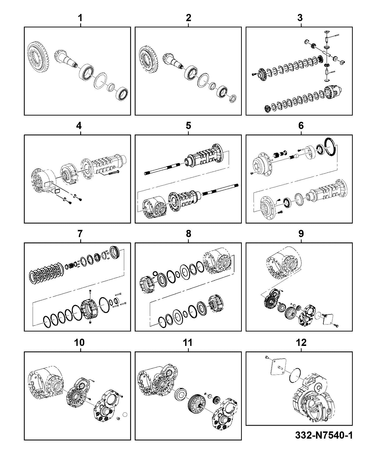 Сборка 334/C0354 JCB