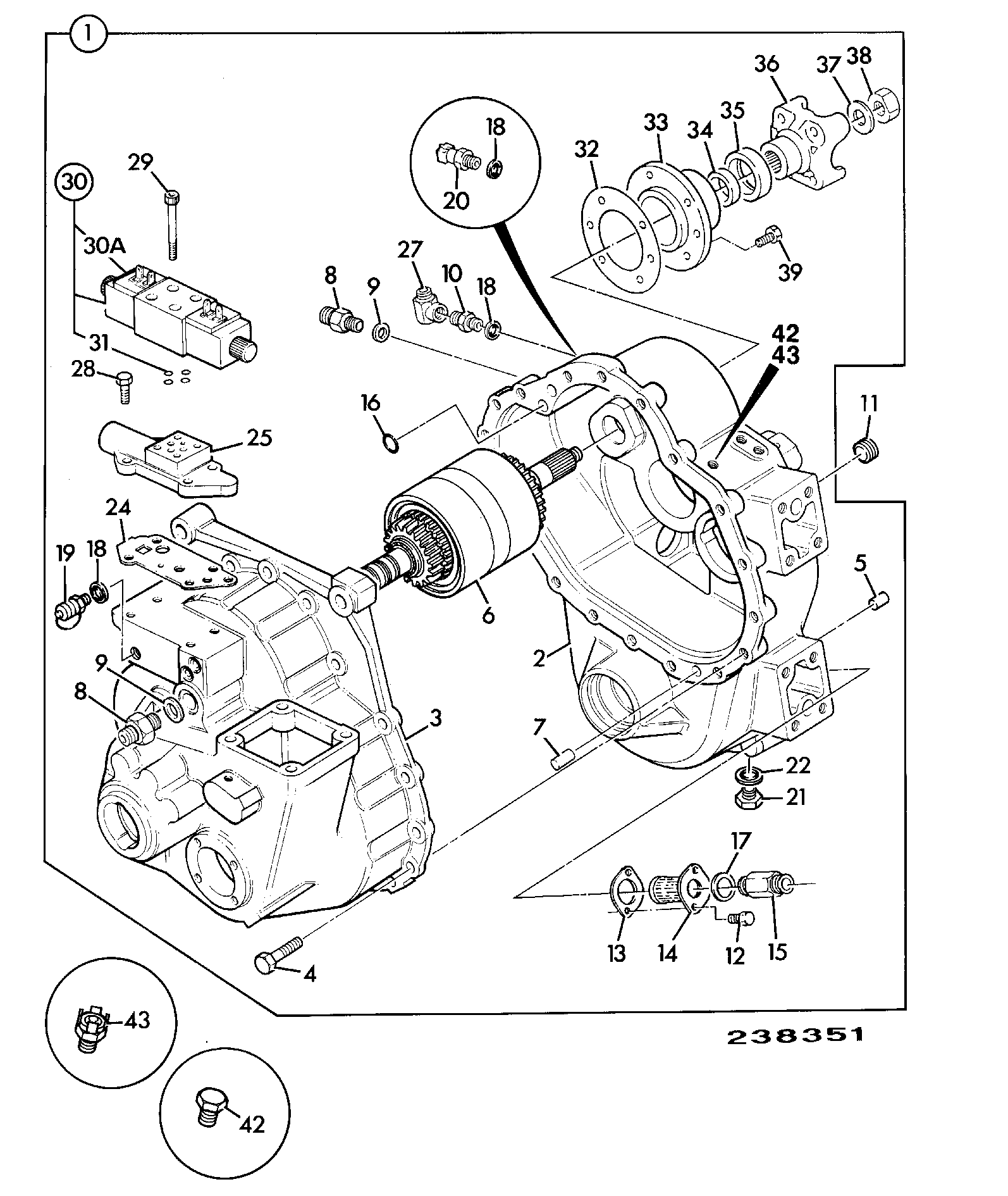 Коробка передач 460/14200 JCB