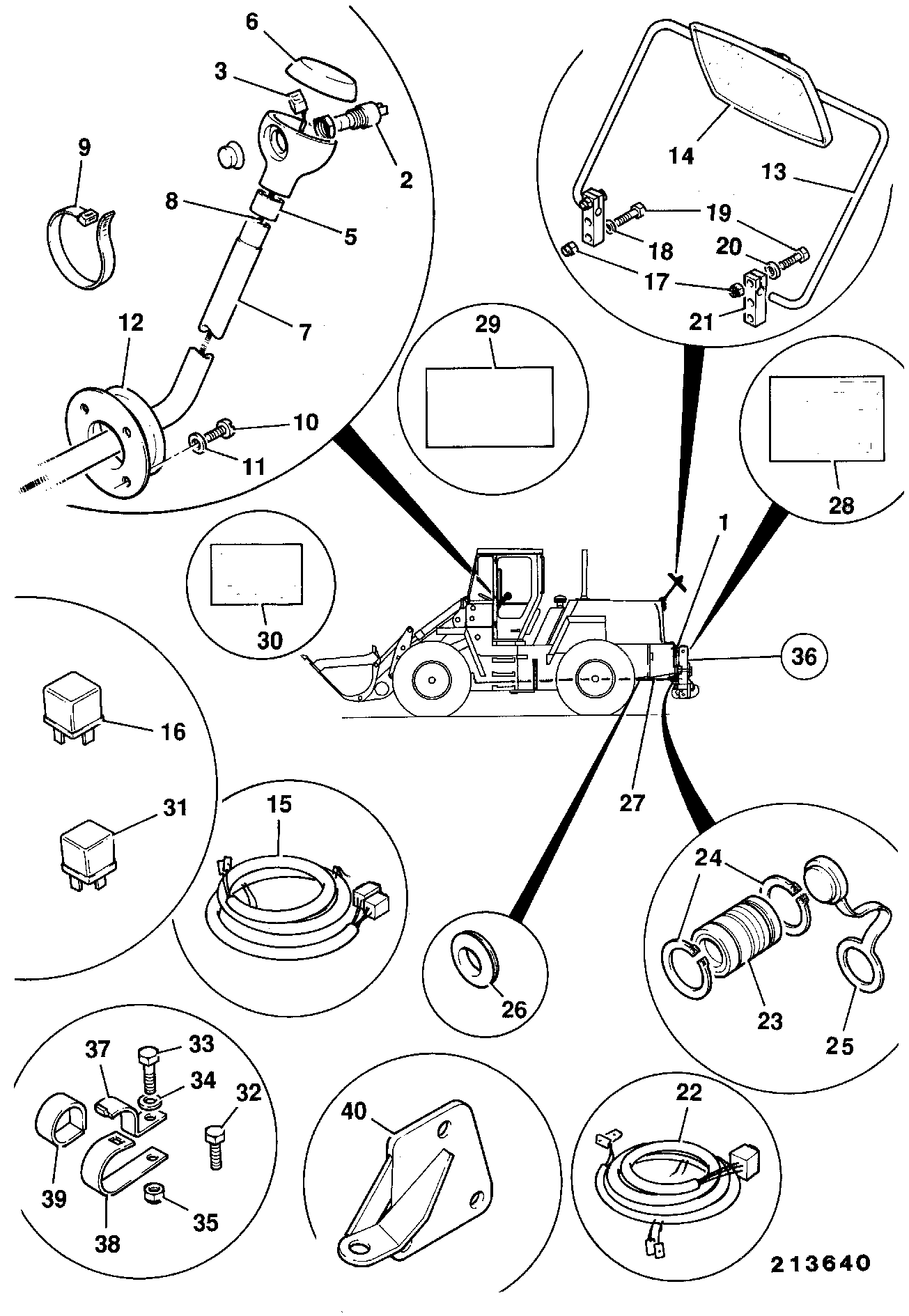 Жгут проводов 718/39000 JCB
