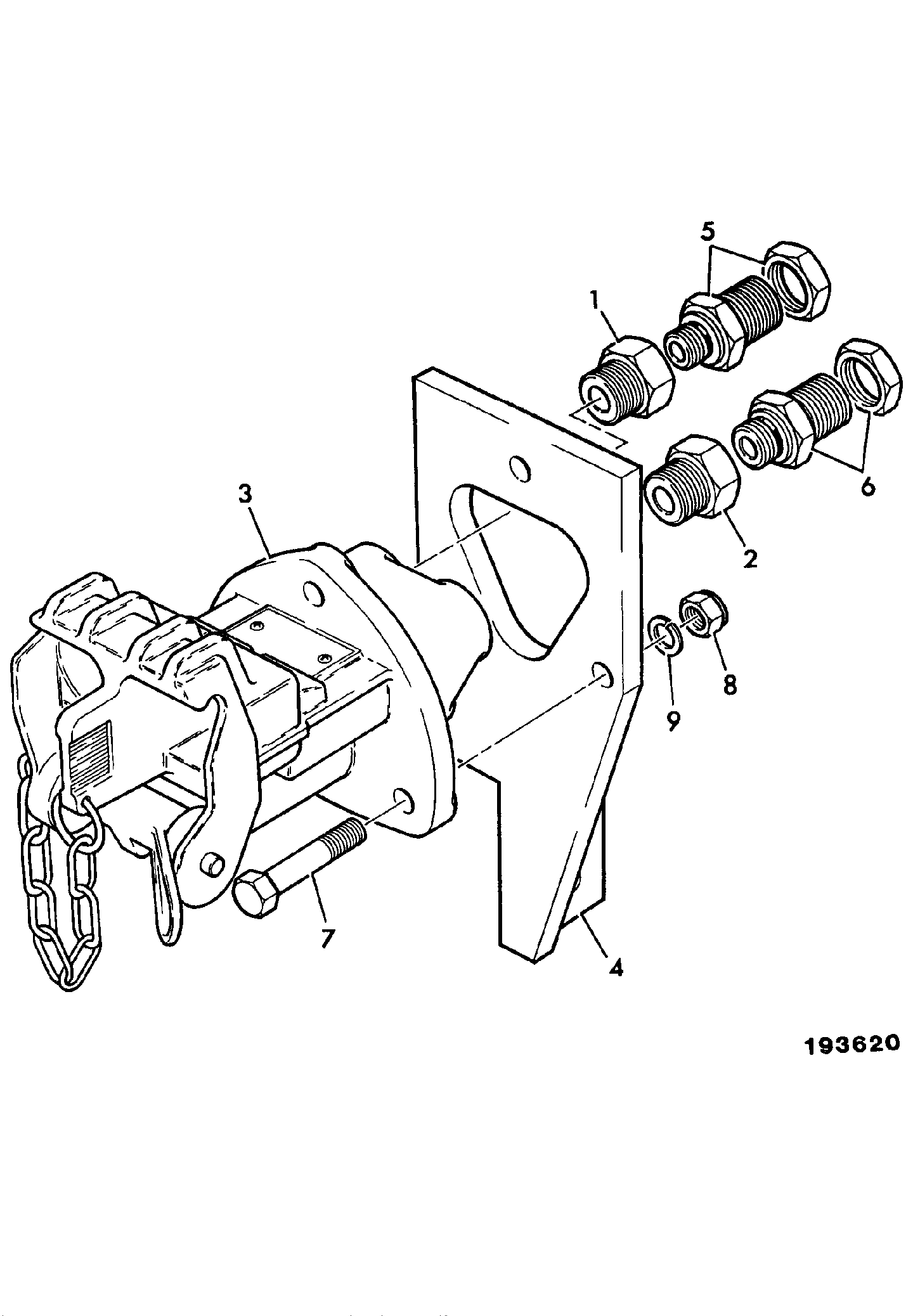 Муфта 45/908900 JCB