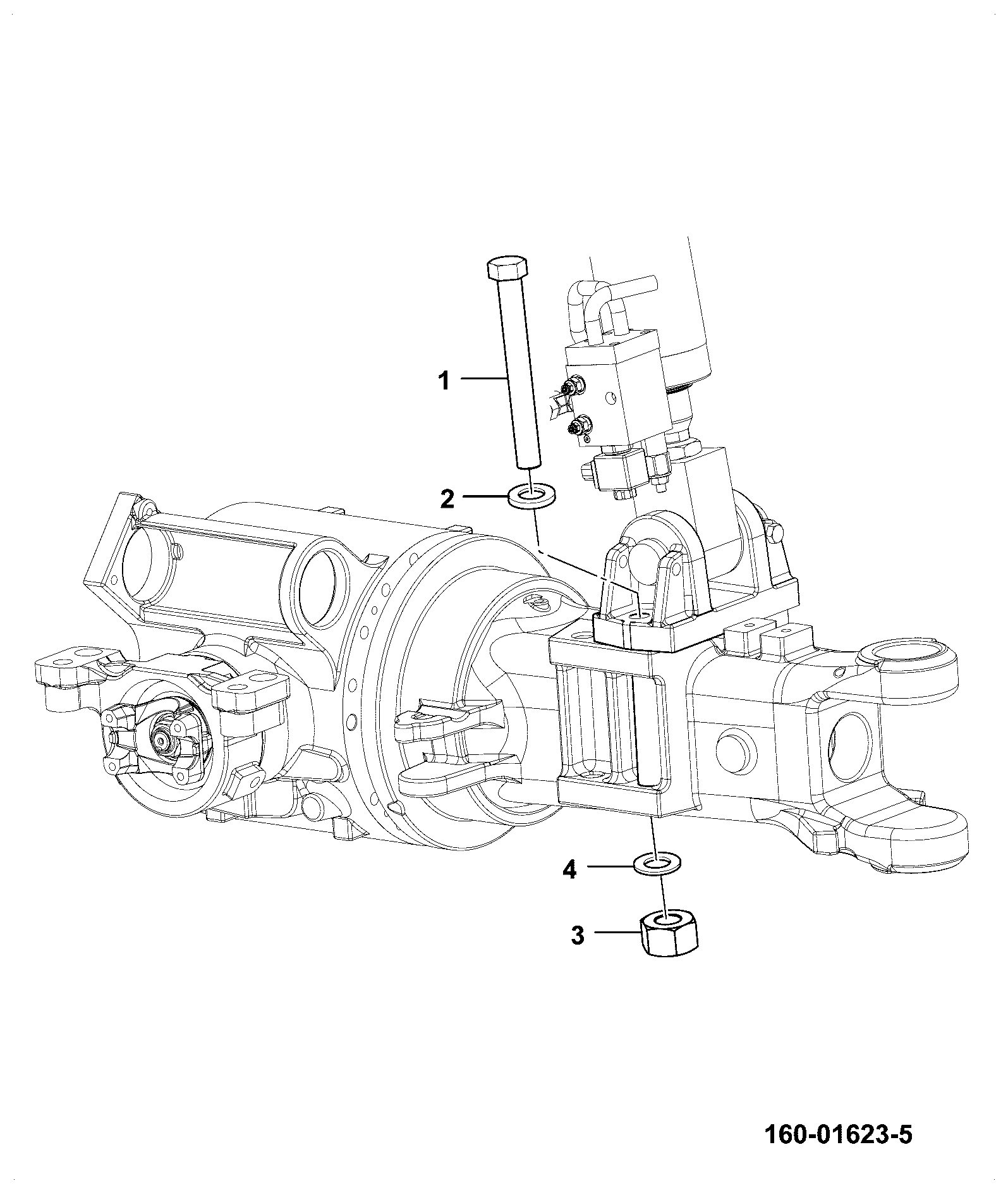 Болт 826/01713 JCB