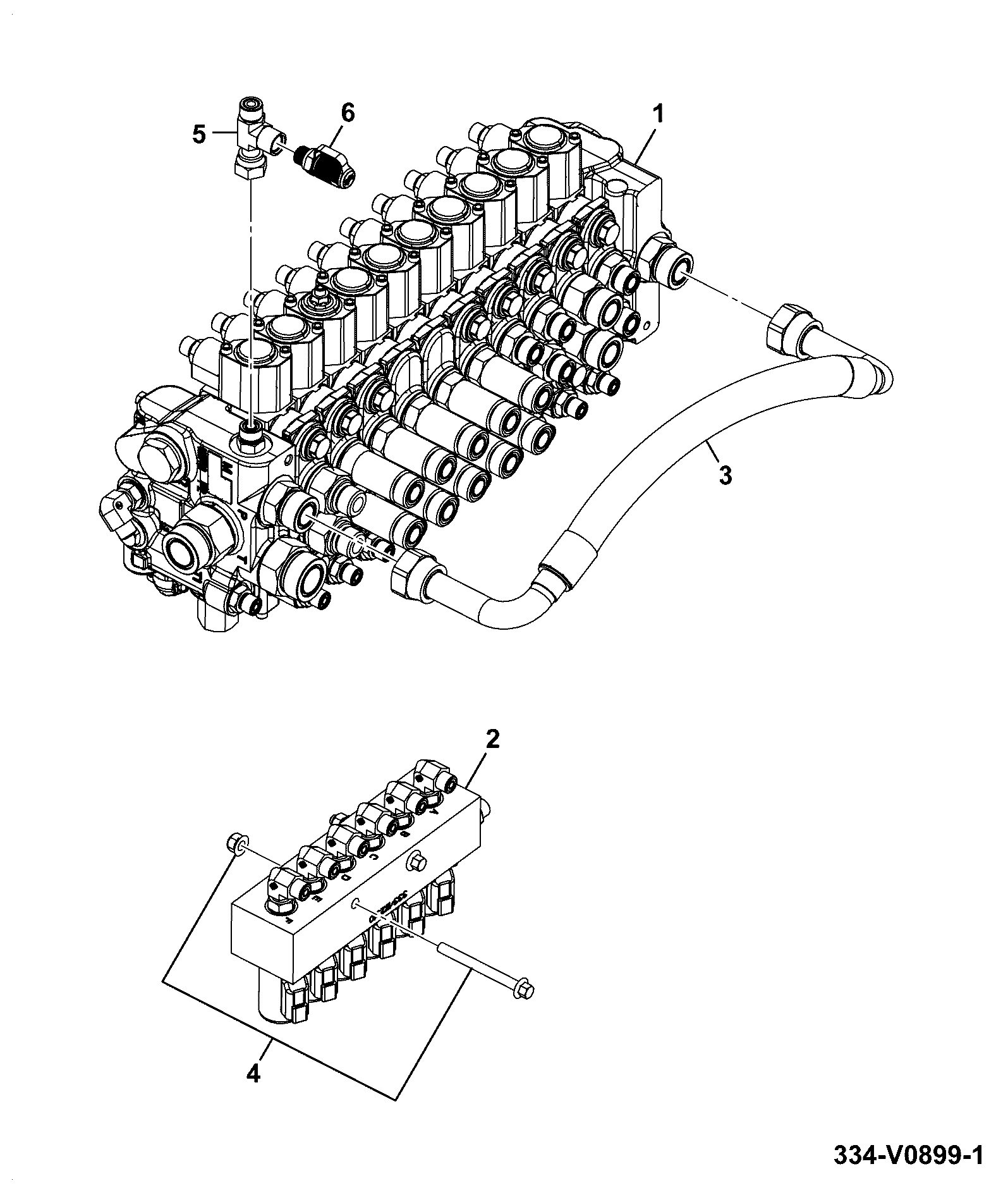 Установка 334/V0880 JCB