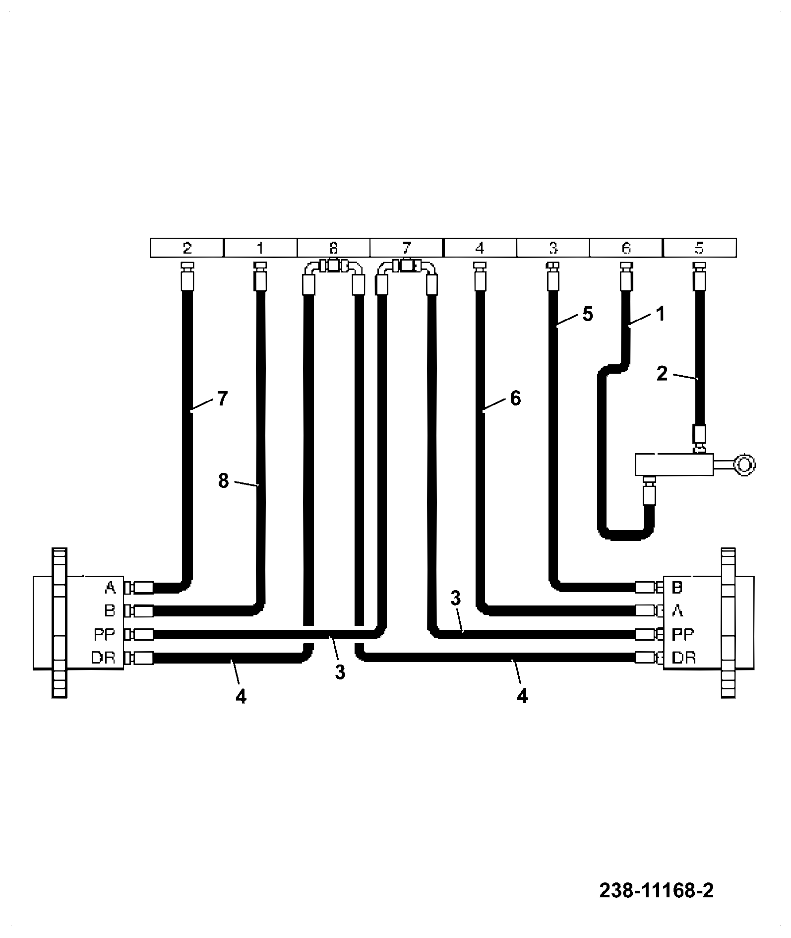 Шланг 611/80211 JCB