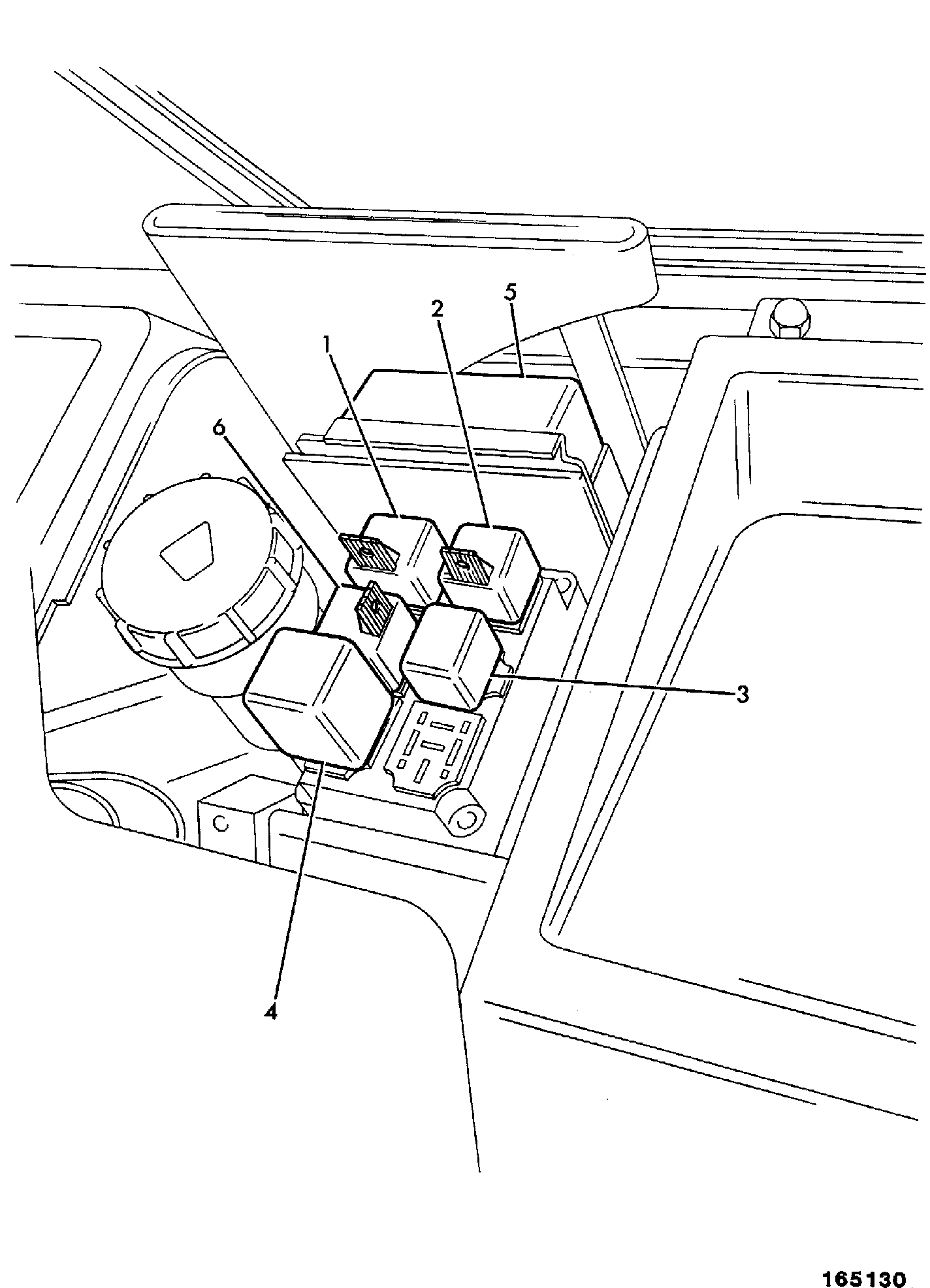 Реле 716/05800 JCB