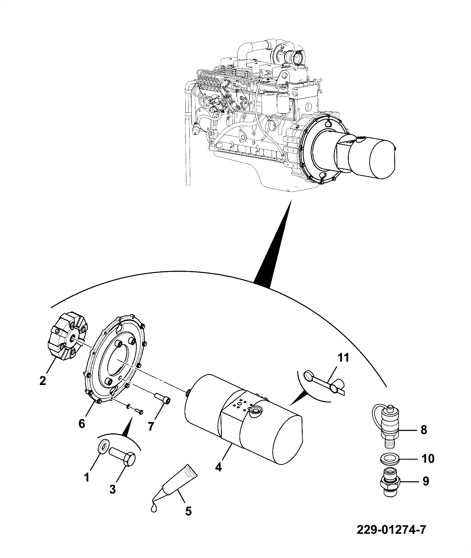 Фланец 903/21459 JCB