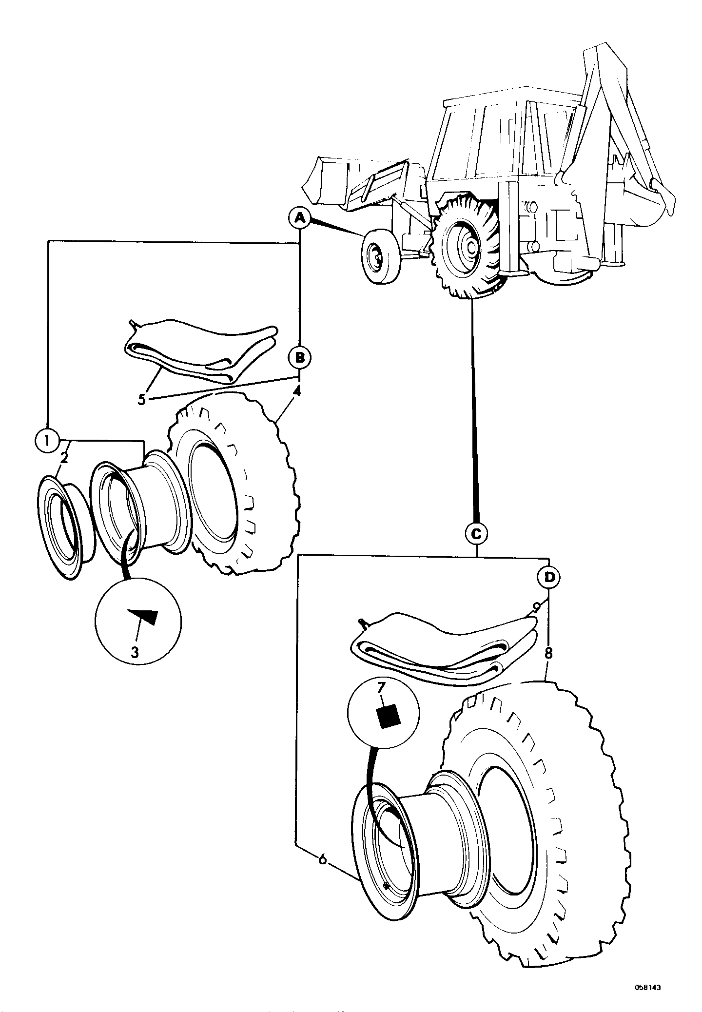 Колесо 120/05900 JCB