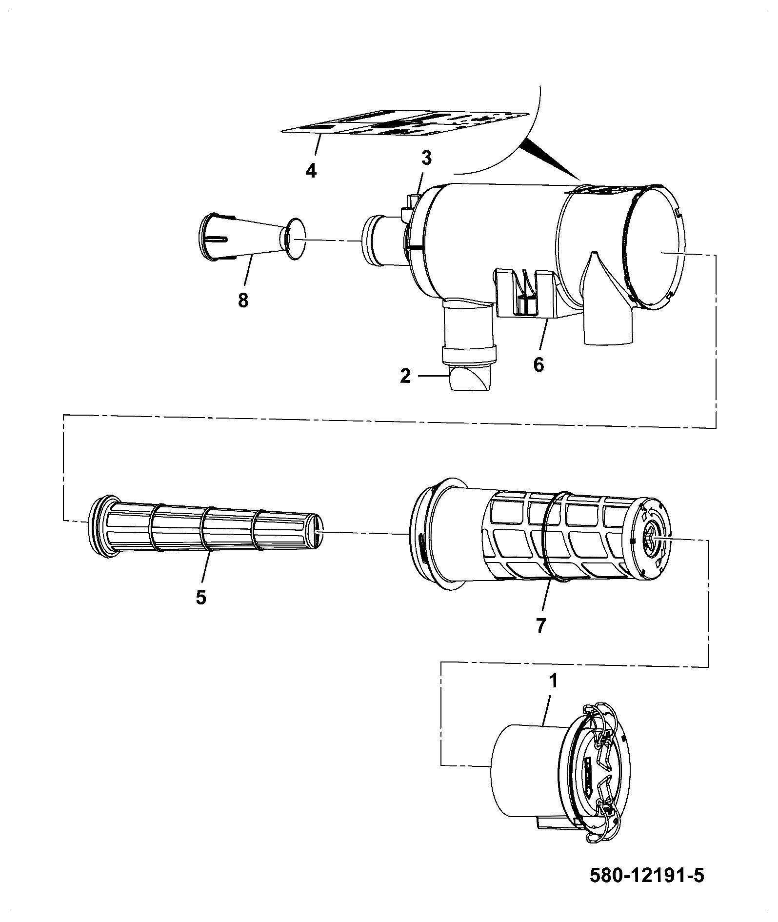 Глушитель 32/925864 JCB