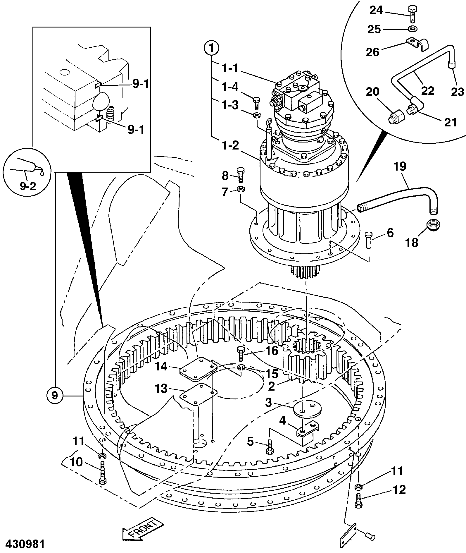 колпачок 331/23254 JCB