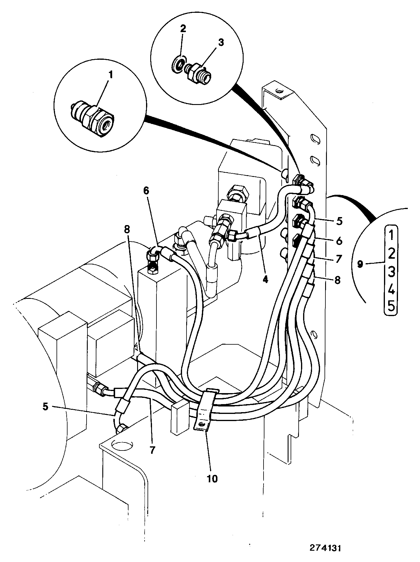 Шланг JLJ0435 JCB