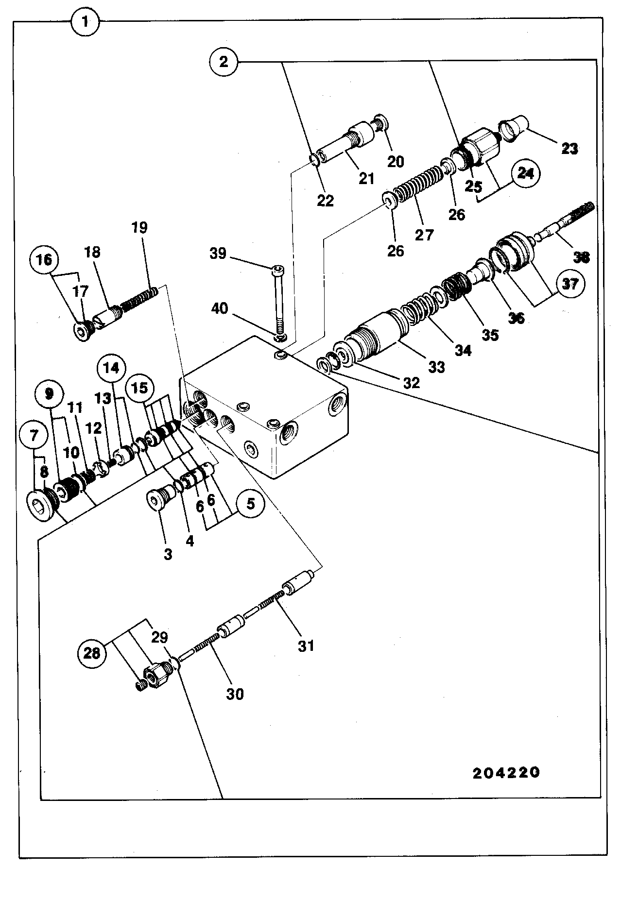 Золотник 25/978115 JCB