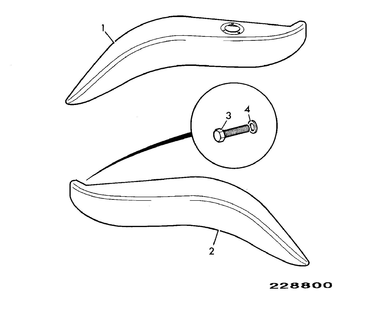 крыло 331/13054 JCB