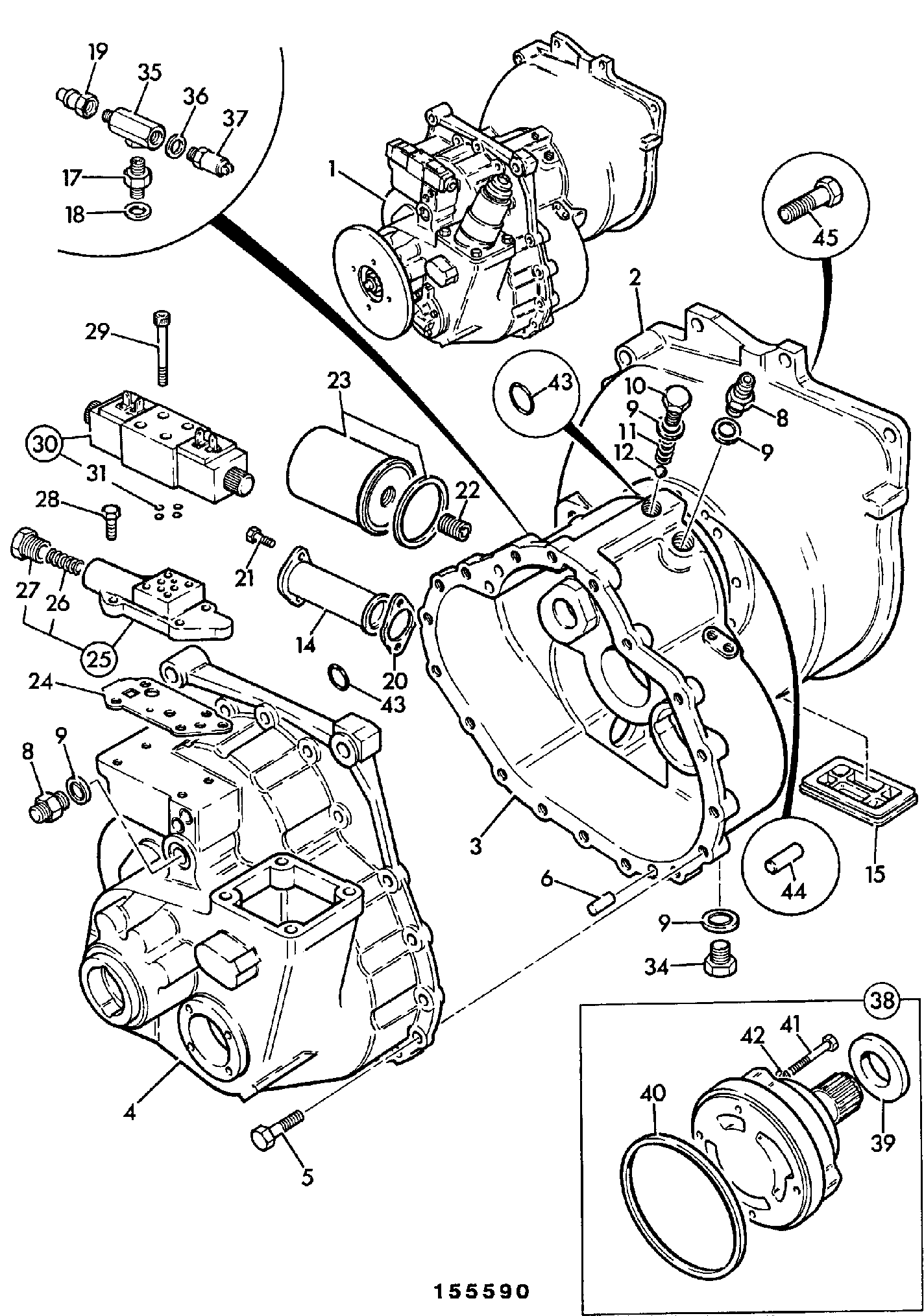 Кожух 445/09604 JCB