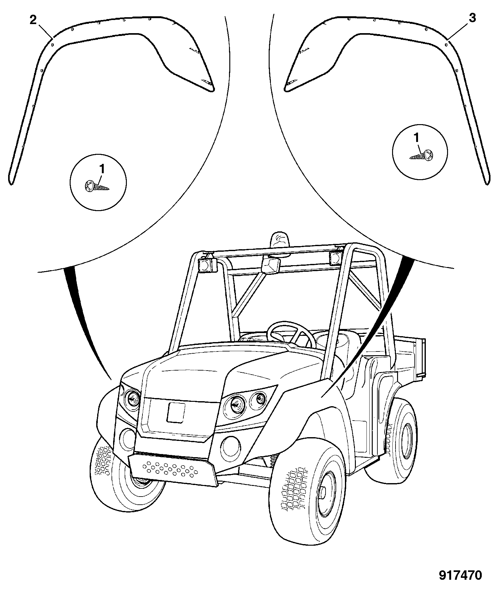 Винт 332/U9263 JCB