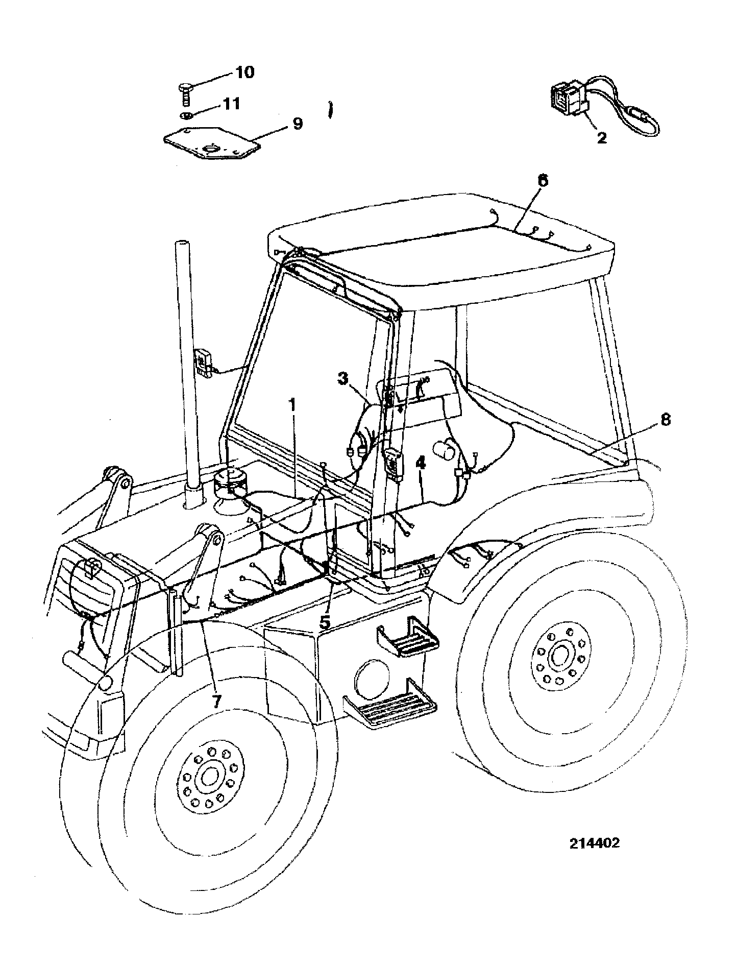 Жгут проводов 719/98900 JCB