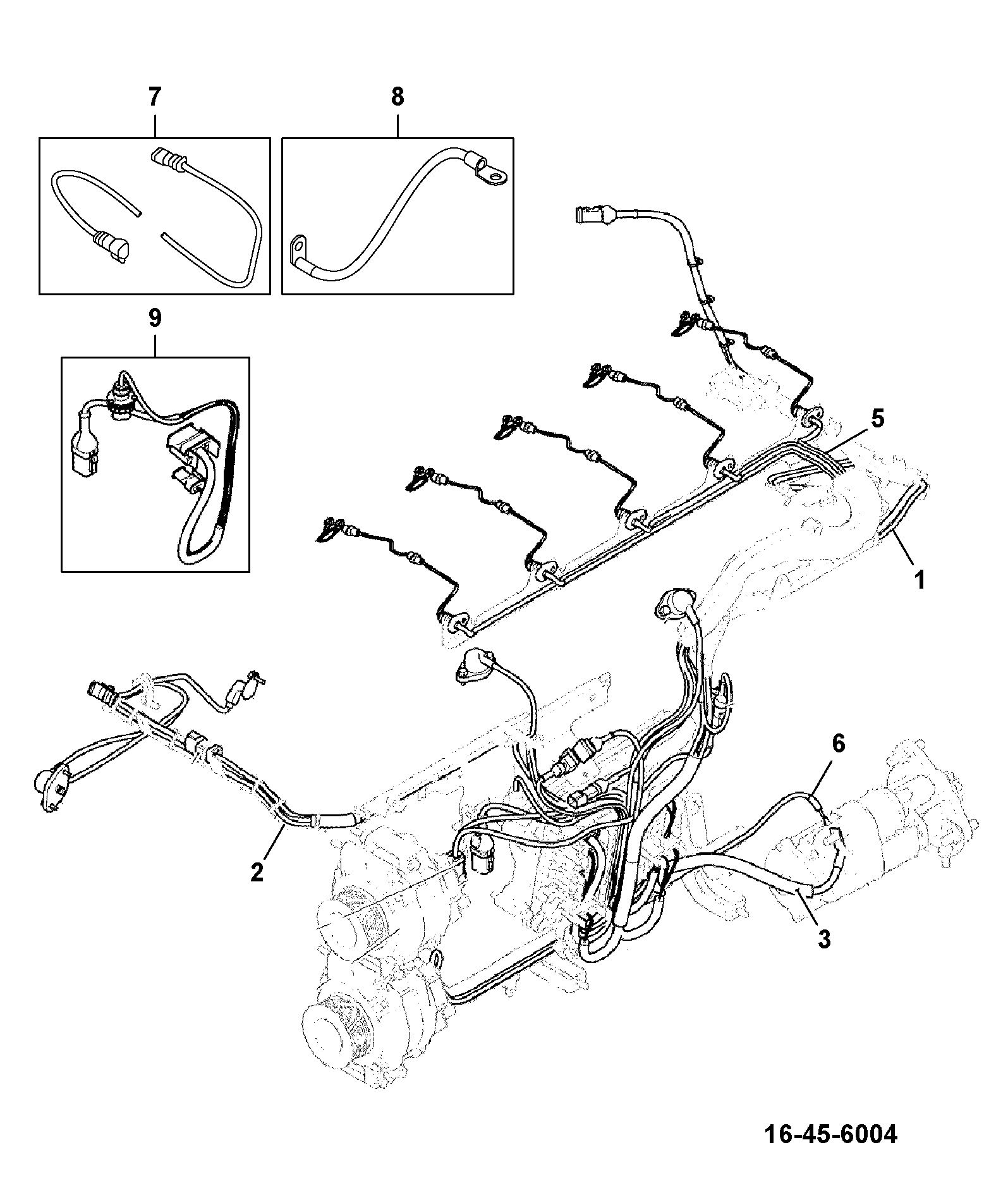 жгут проводов SC1521449 JCB