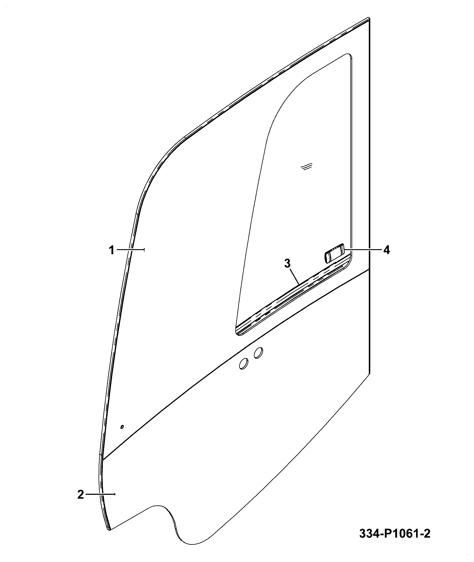 Дверь 333/J3903 JCB