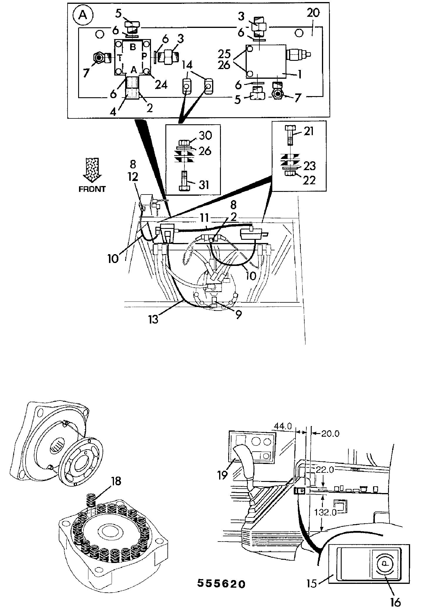 Наклейка JTP0100 JCB