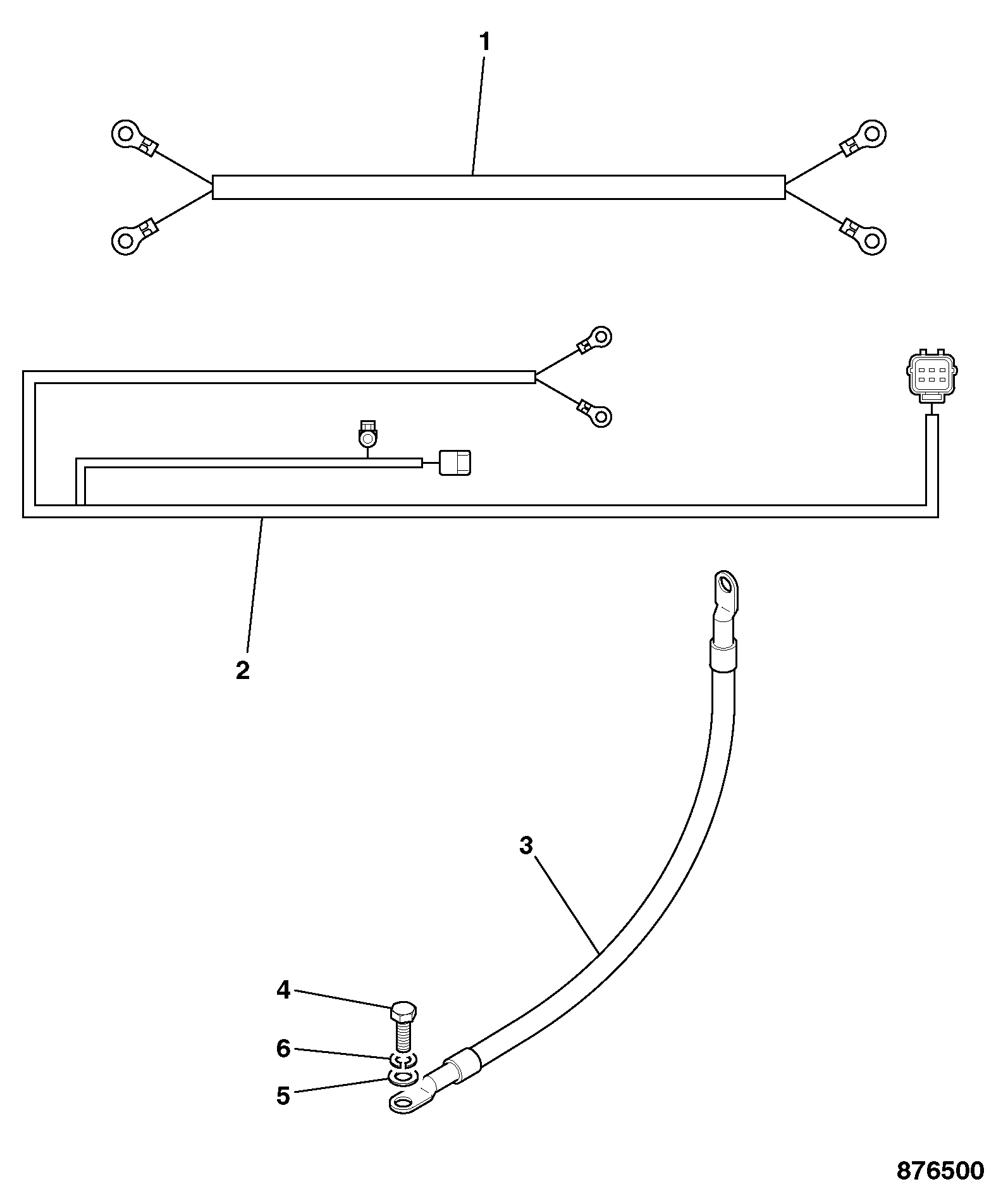 Жгут проводов 321/10282 JCB
