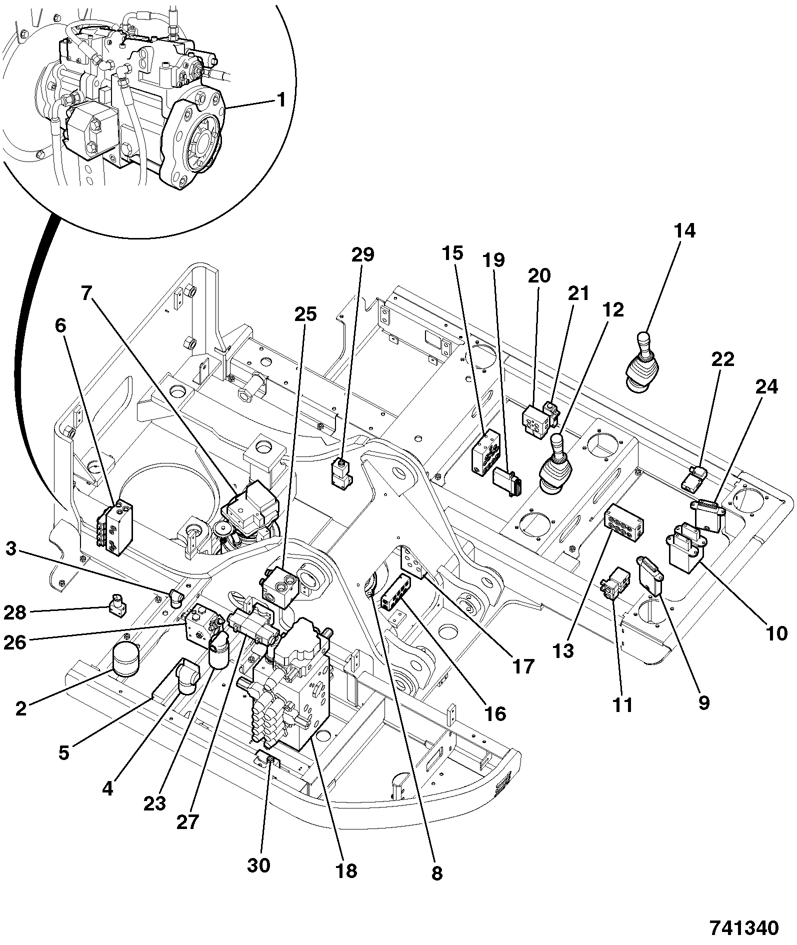 коллектор 331/27235 JCB