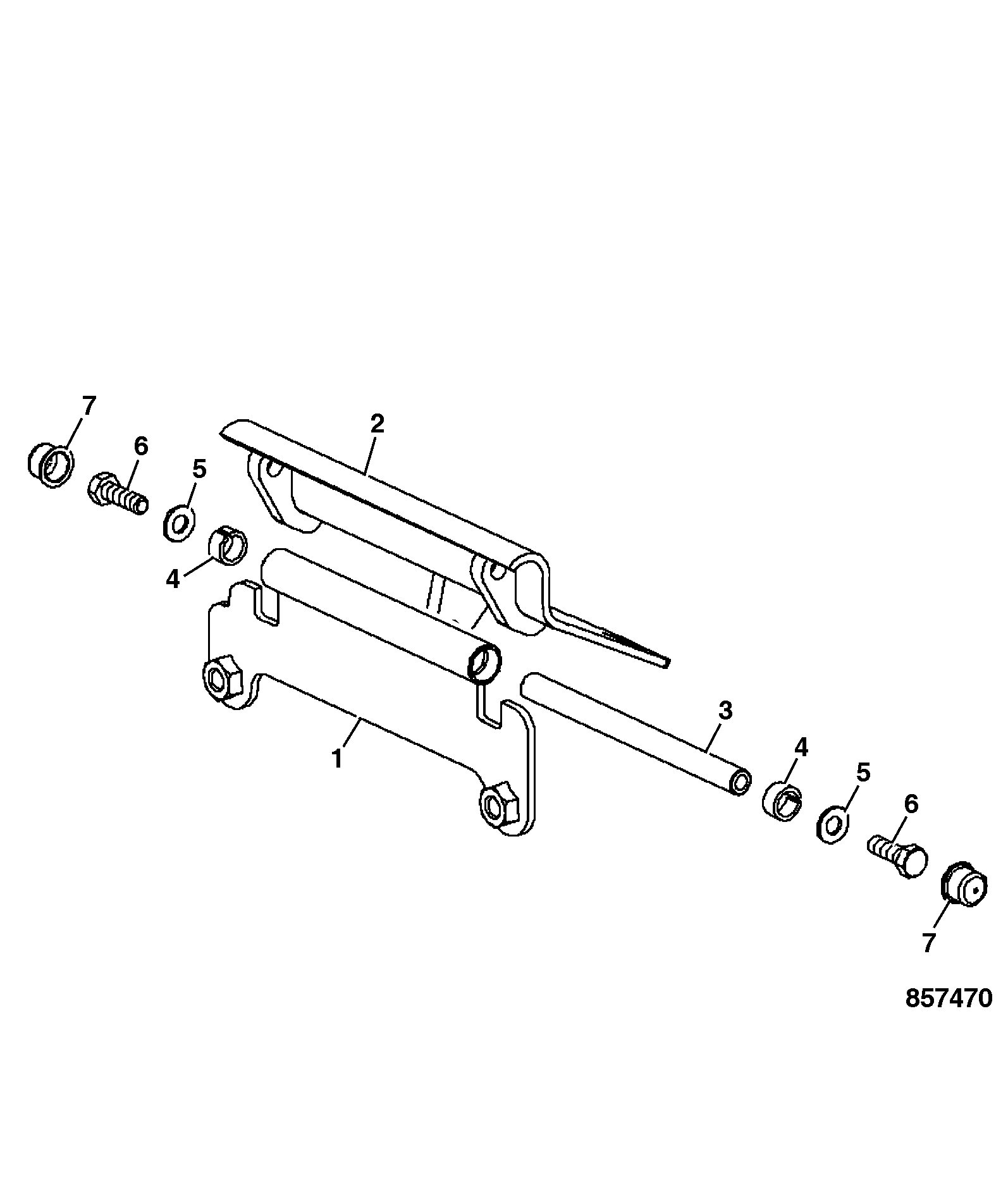 Пластина 335/10855 JCB