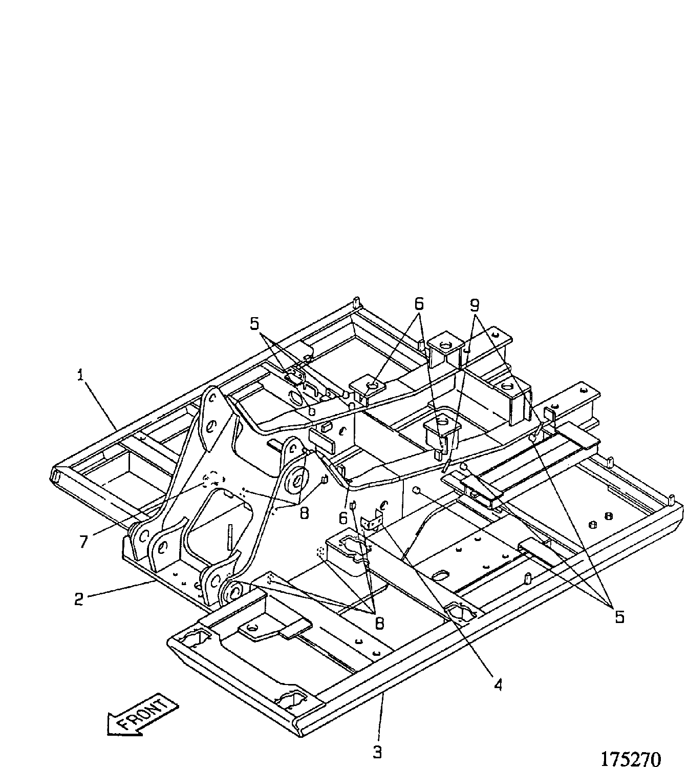 хомут KHB0056 JCB