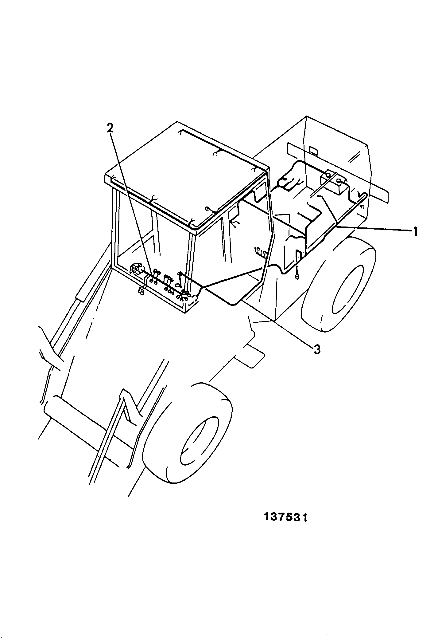 Жгут проводов 706/56300 JCB