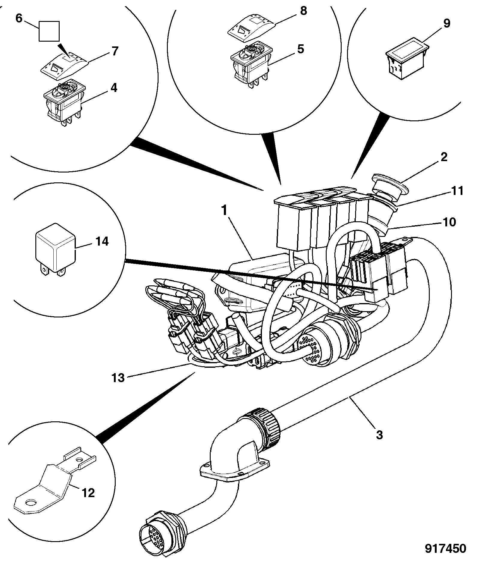 Контроллер 728/34900 JCB